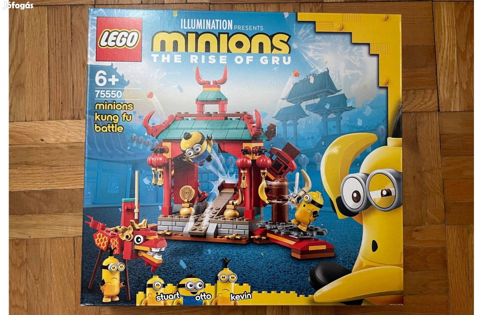 Bontatlan LEGO Minions 75550 Minyonok Kung fu csatája