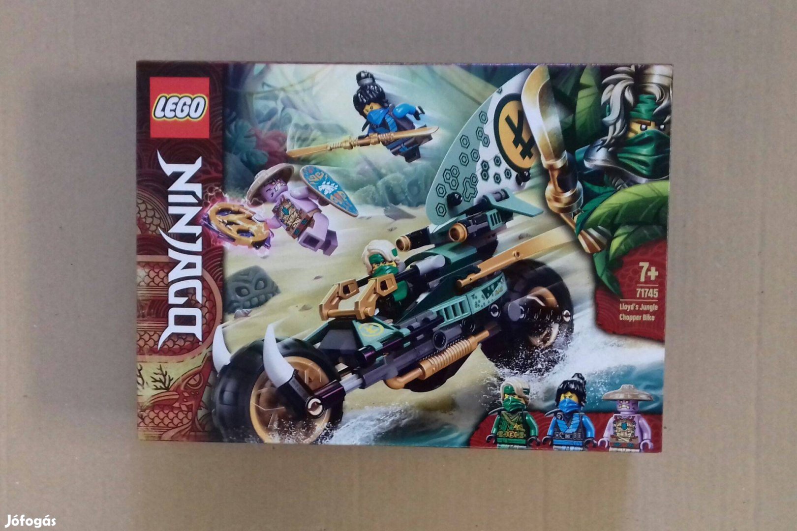 Bontatlan LEGO Ninjago 71745 Lloyd dzsungel chopper motorja Utánvét GL