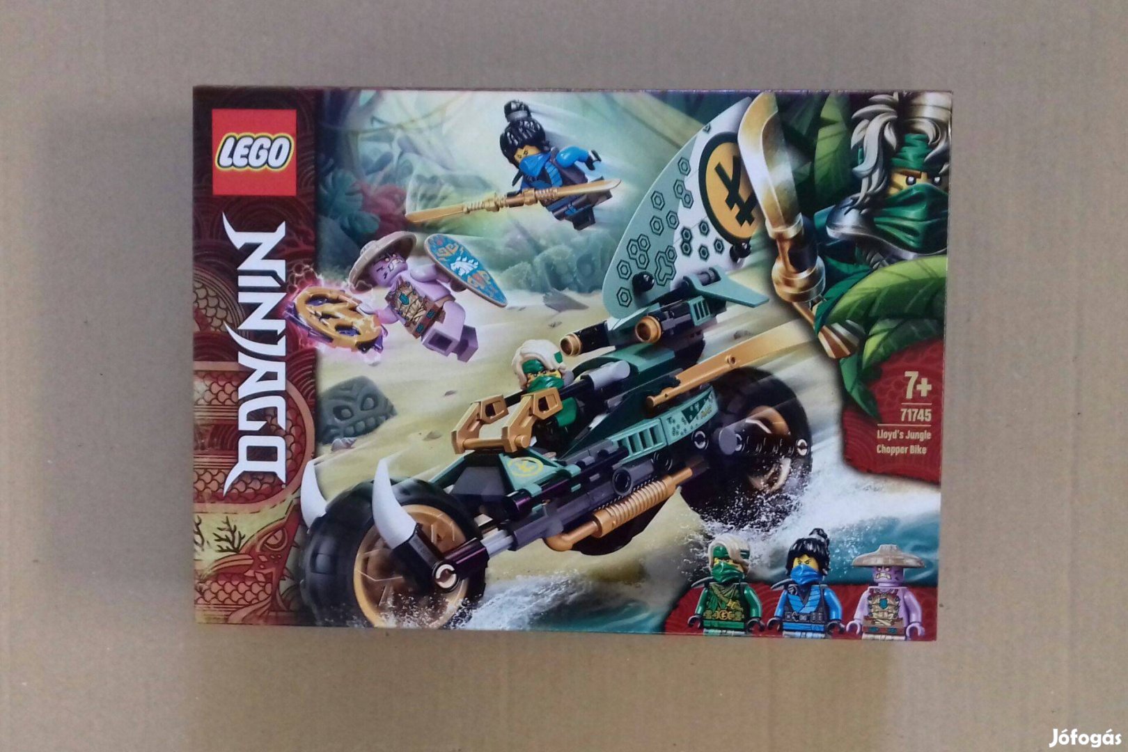 Bontatlan LEGO Ninjago 71745 Lloyd dzsungel chopper motorja utánvét GL