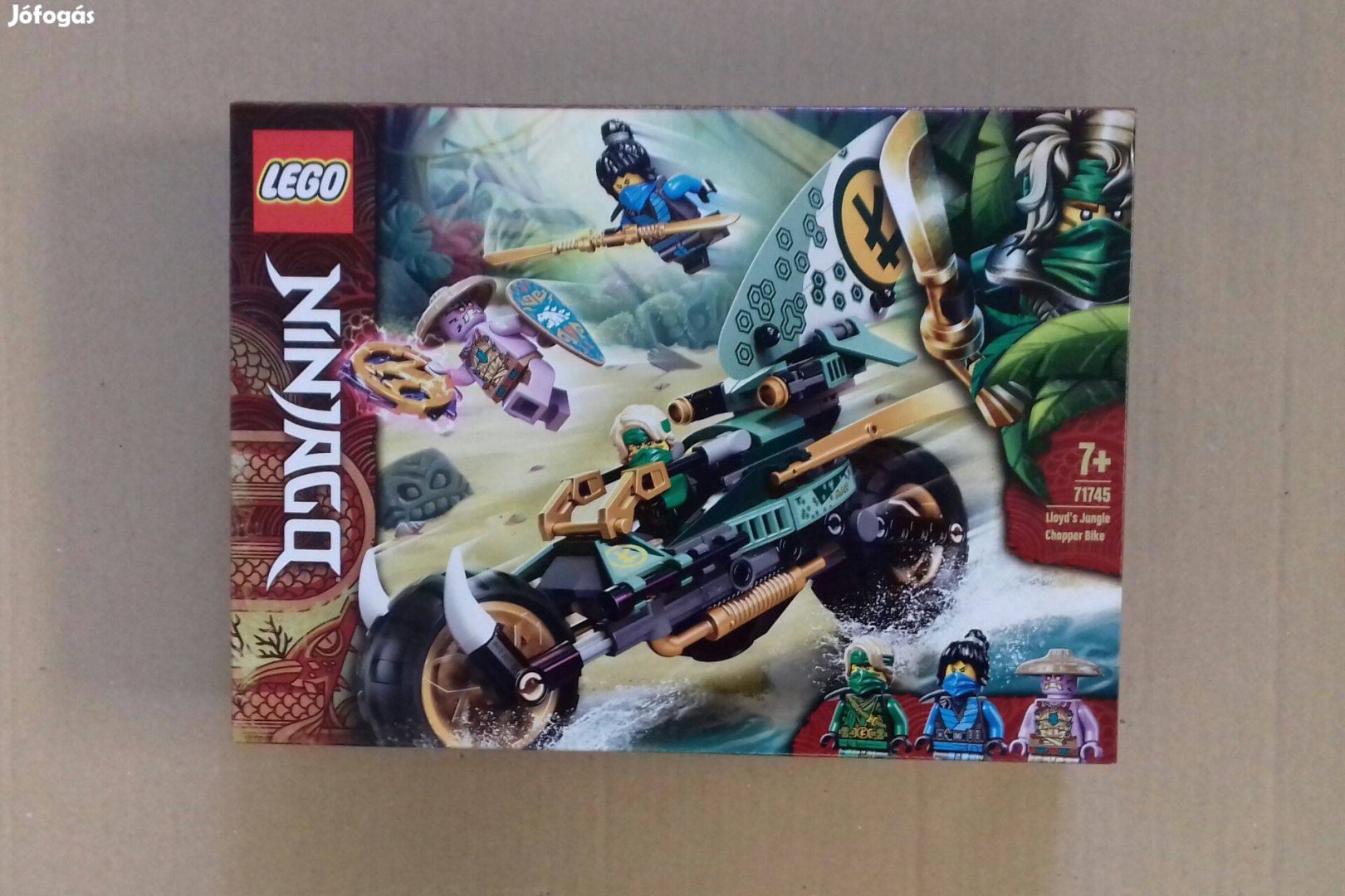 Bontatlan LEGO Ninjago 71745 Lloyd dzsungel chopper motorja utánvét GL