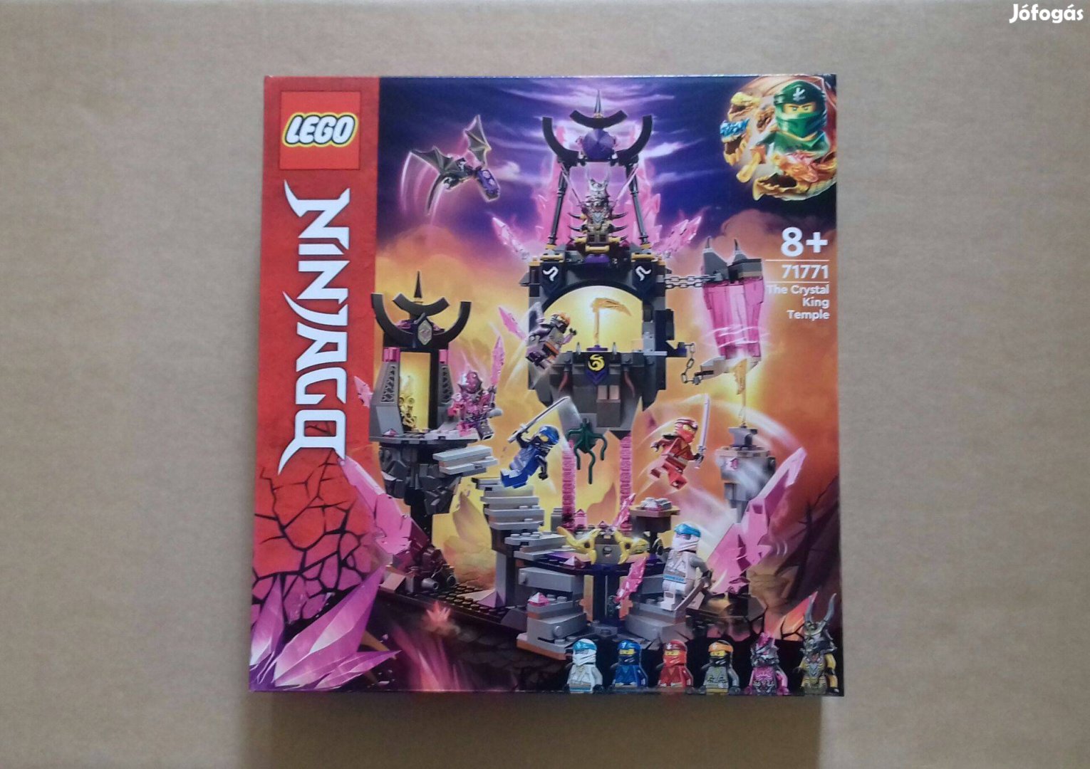 Bontatlan LEGO Ninjago 71771 A kristálykirály temploma. Fox. az árban