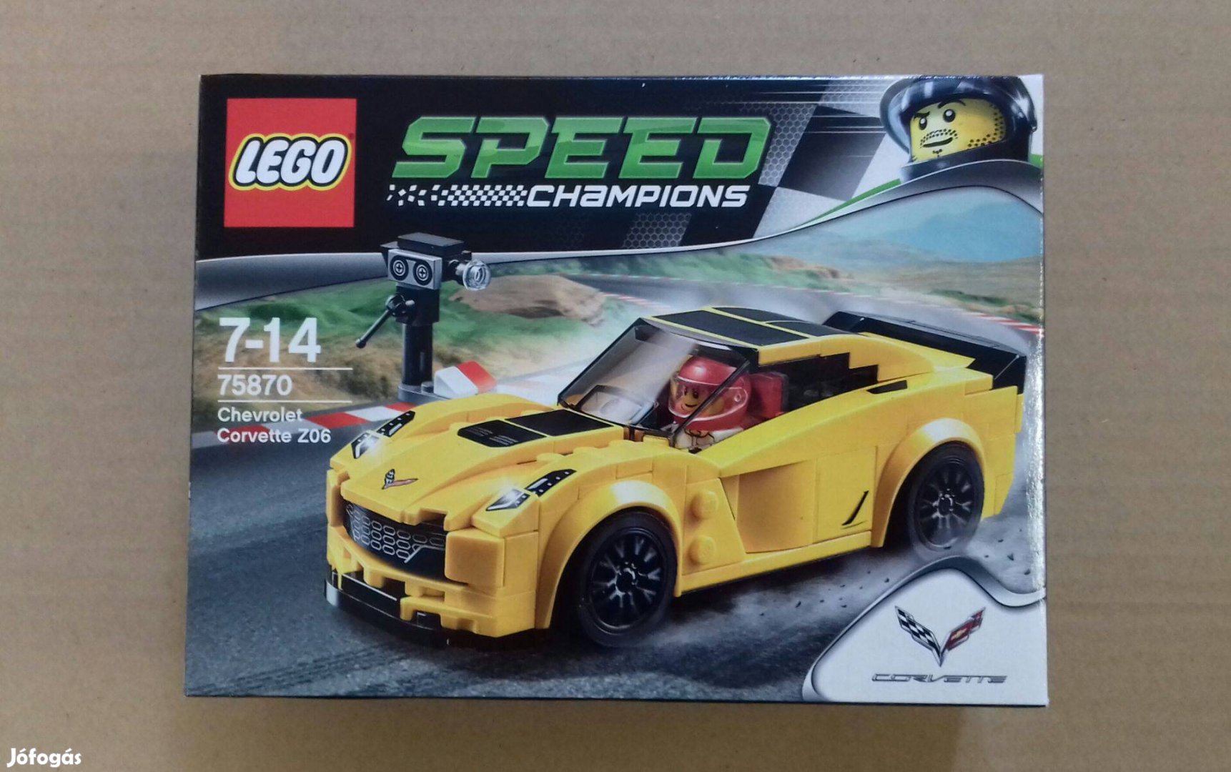 Bontatlan LEGO Speed Champions 75870 Chevrolet Corvette Z6 Utánvét GLS