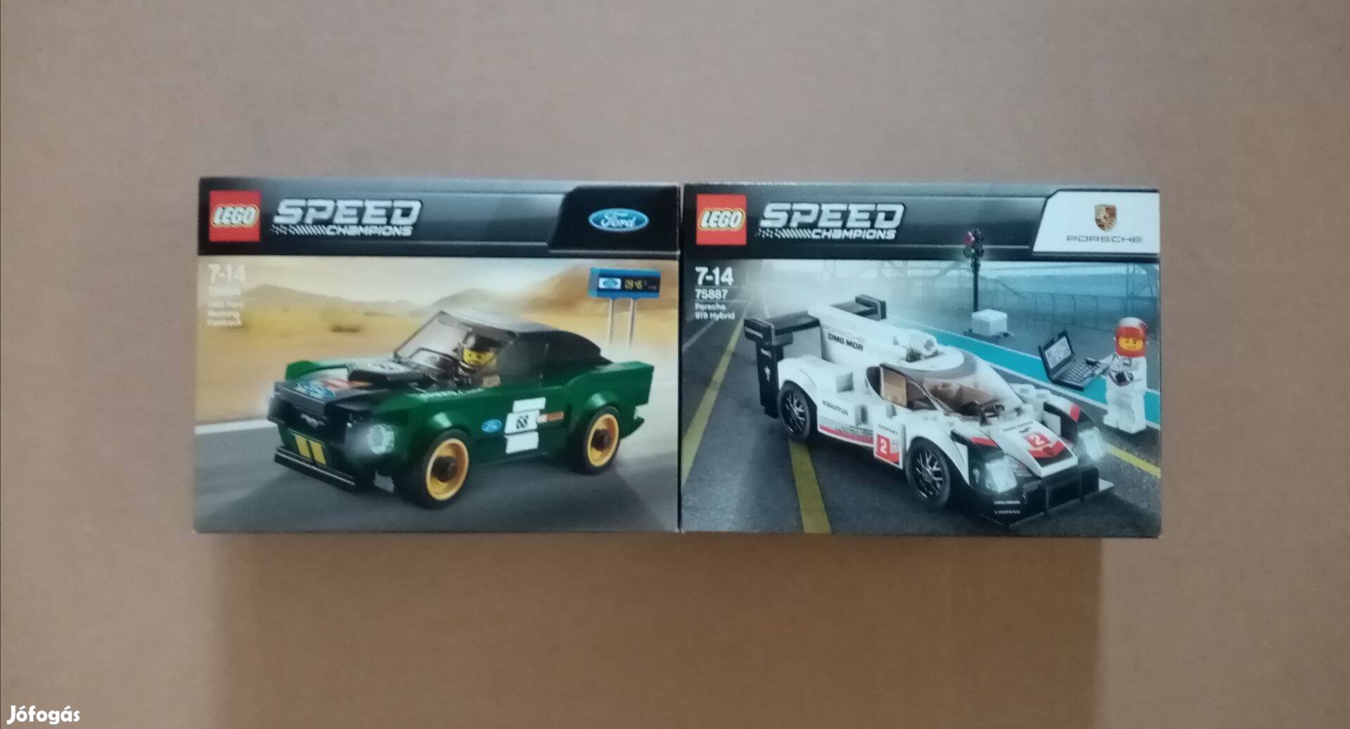 Bontatlan LEGO Speed Champions 75884 Ford + 75887 Porsche Fox.az árban