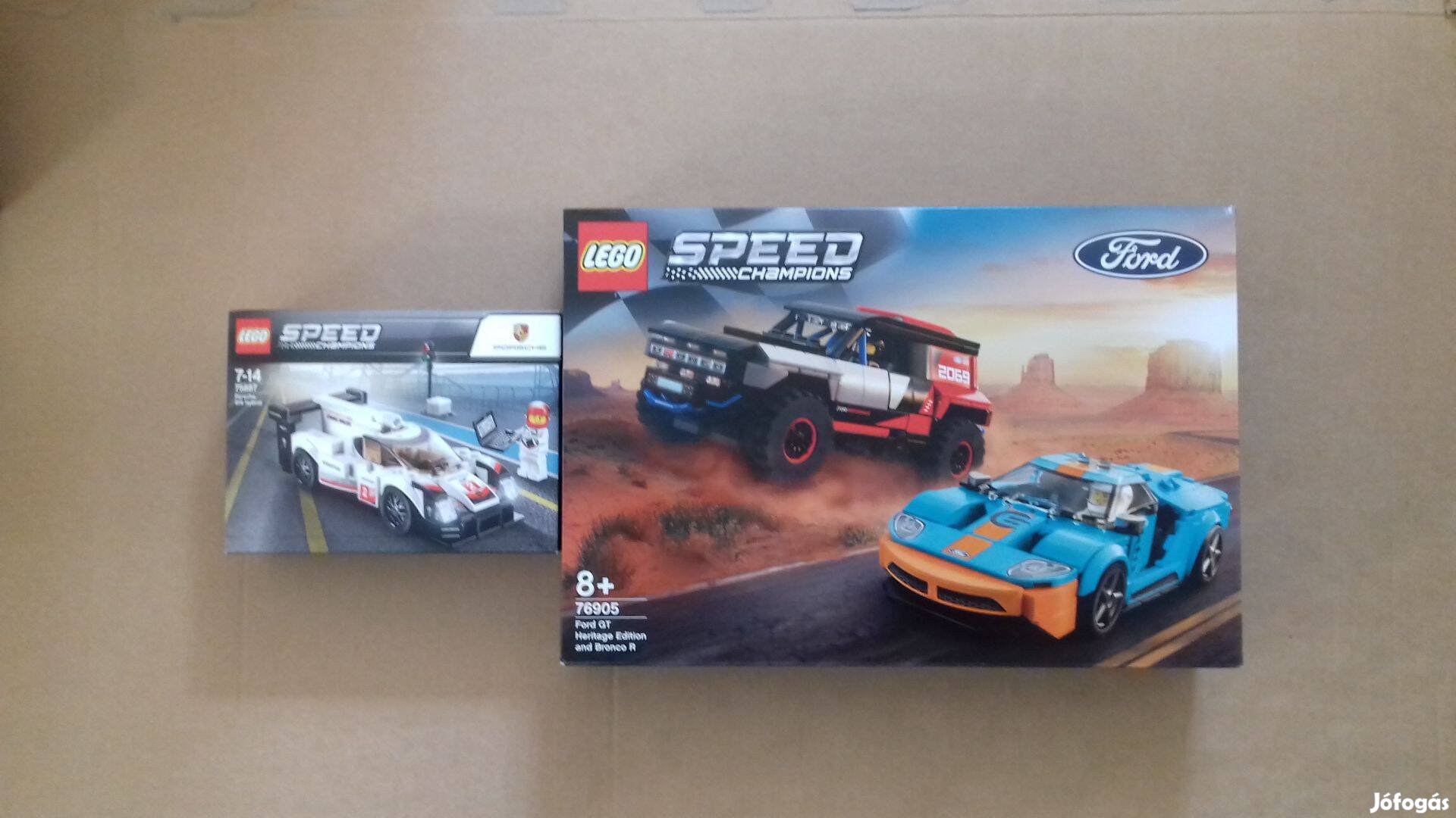 Bontatlan LEGO Speed Champions 75887 Porsche + 76905 Ford Fox.az árban