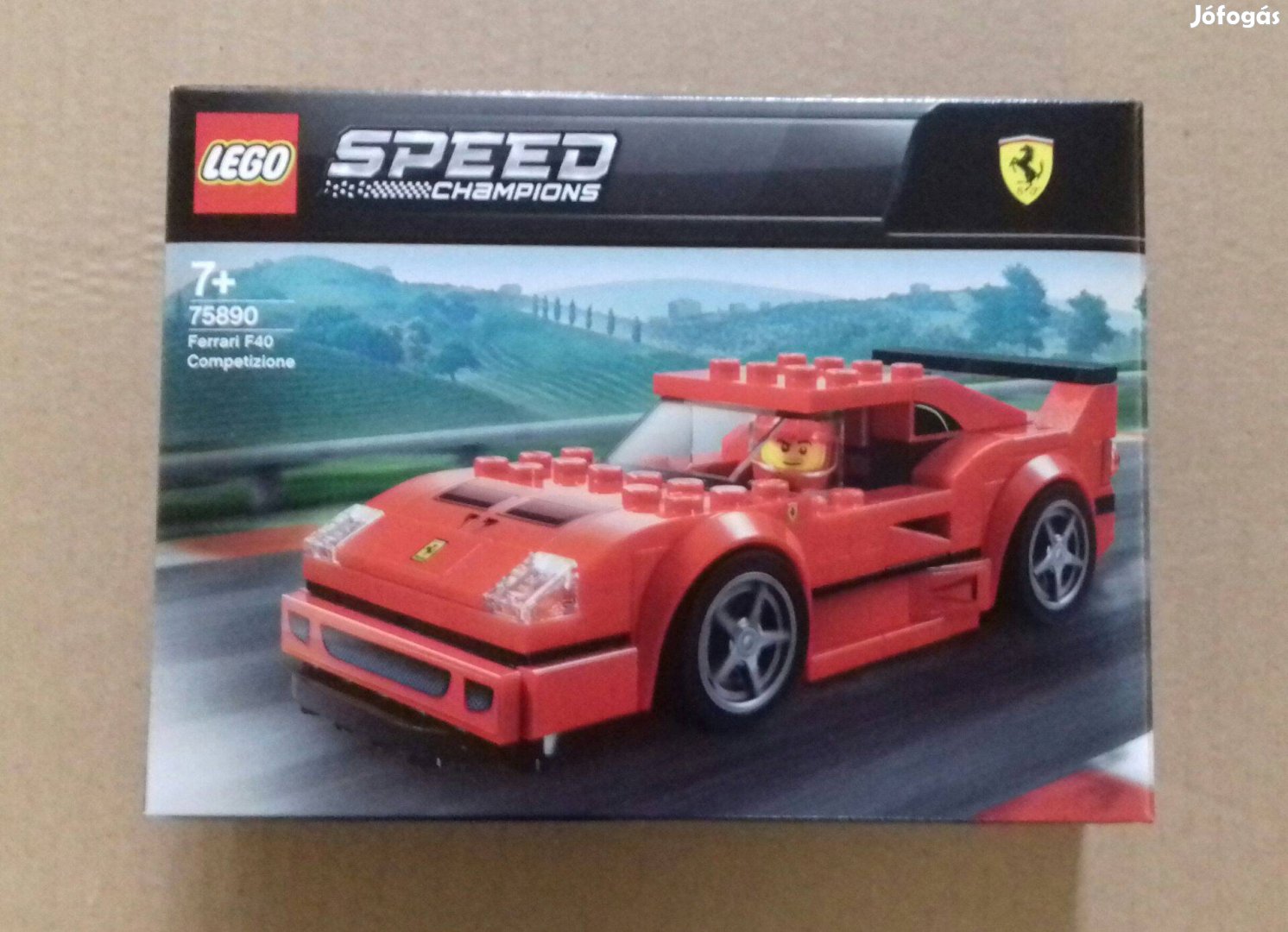 Bontatlan LEGO Speed Champions 75890 Ferrari F40 Comp utánvét GLS Foxp