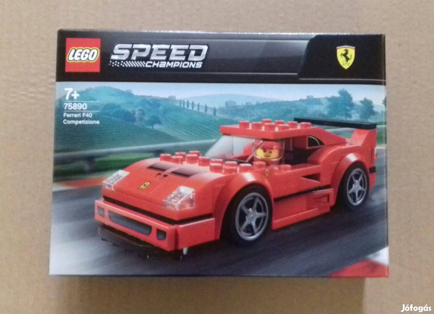 Bontatlan LEGO Speed Champions 75890 Ferrari F40 Competizione Fox.árba