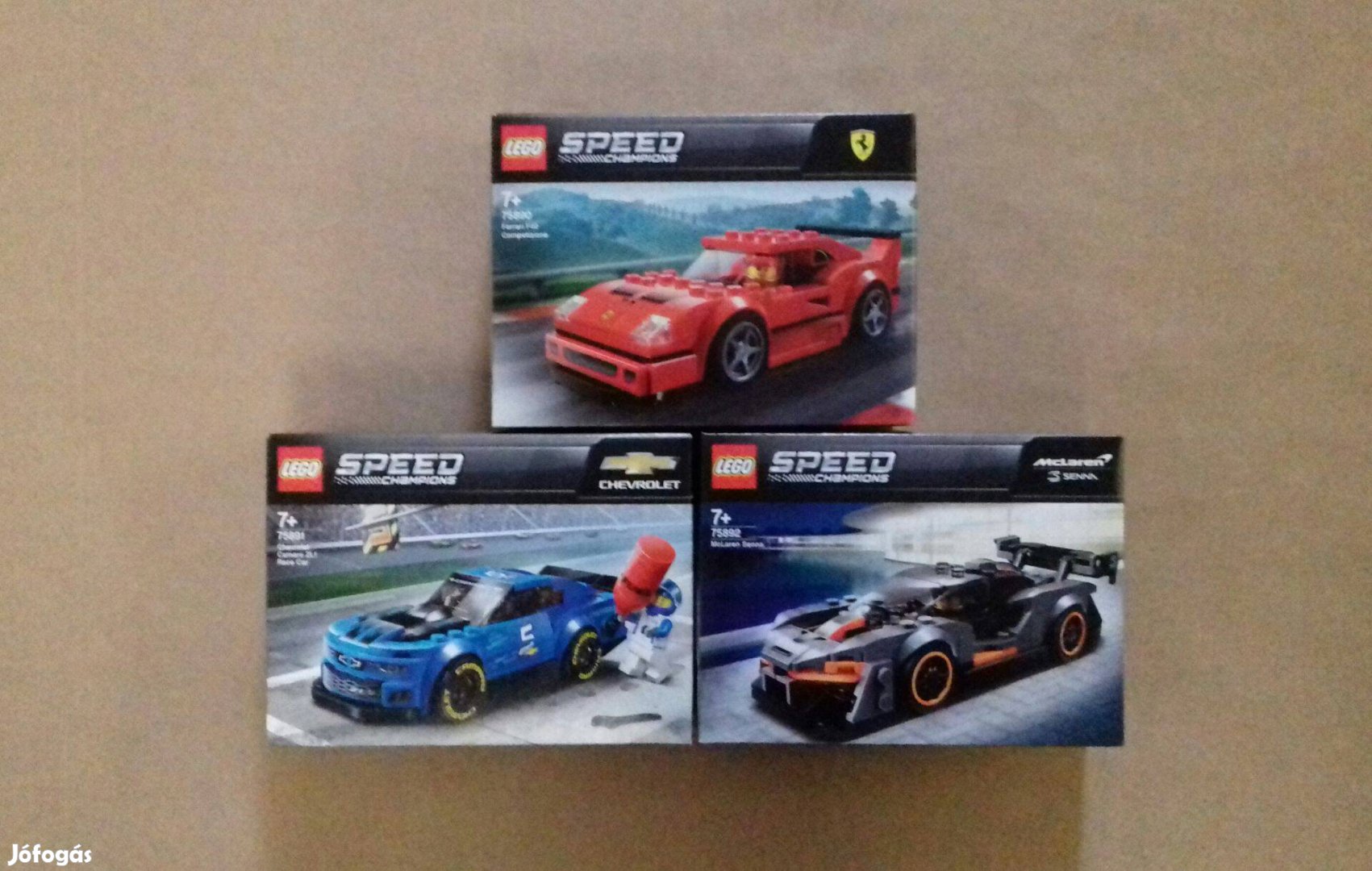 Bontatlan LEGO Speed Champions 75890 + 75891 + 75892 Foxpost az árban