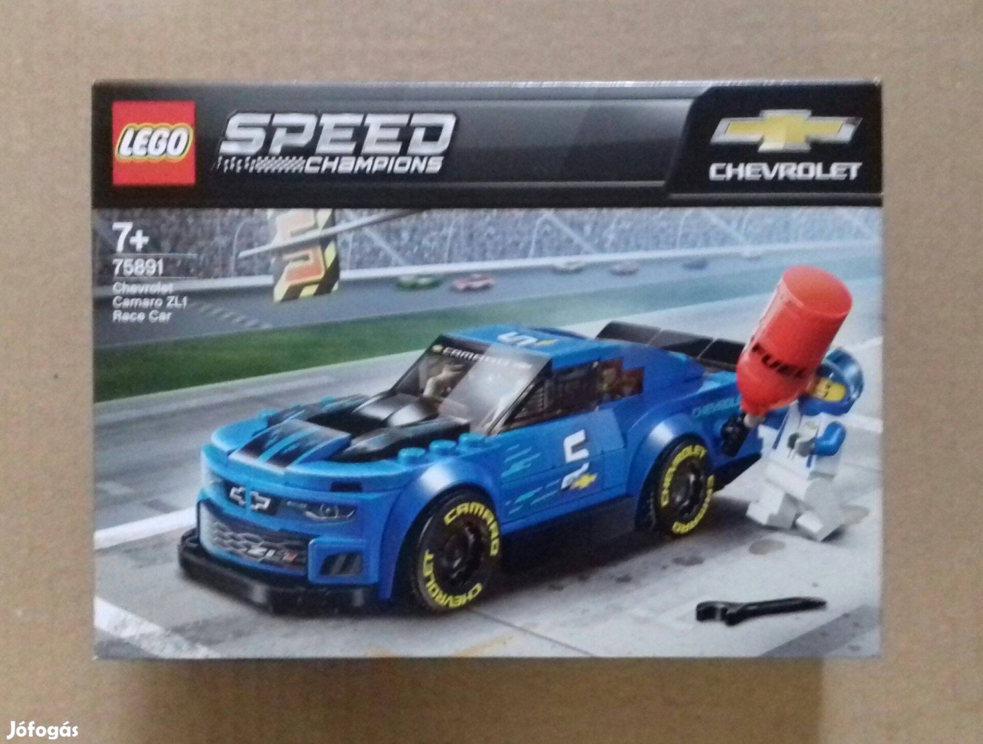 Bontatlan LEGO Speed Champions 75891 Chevrolet Camaro ZL1 Race Foxárba