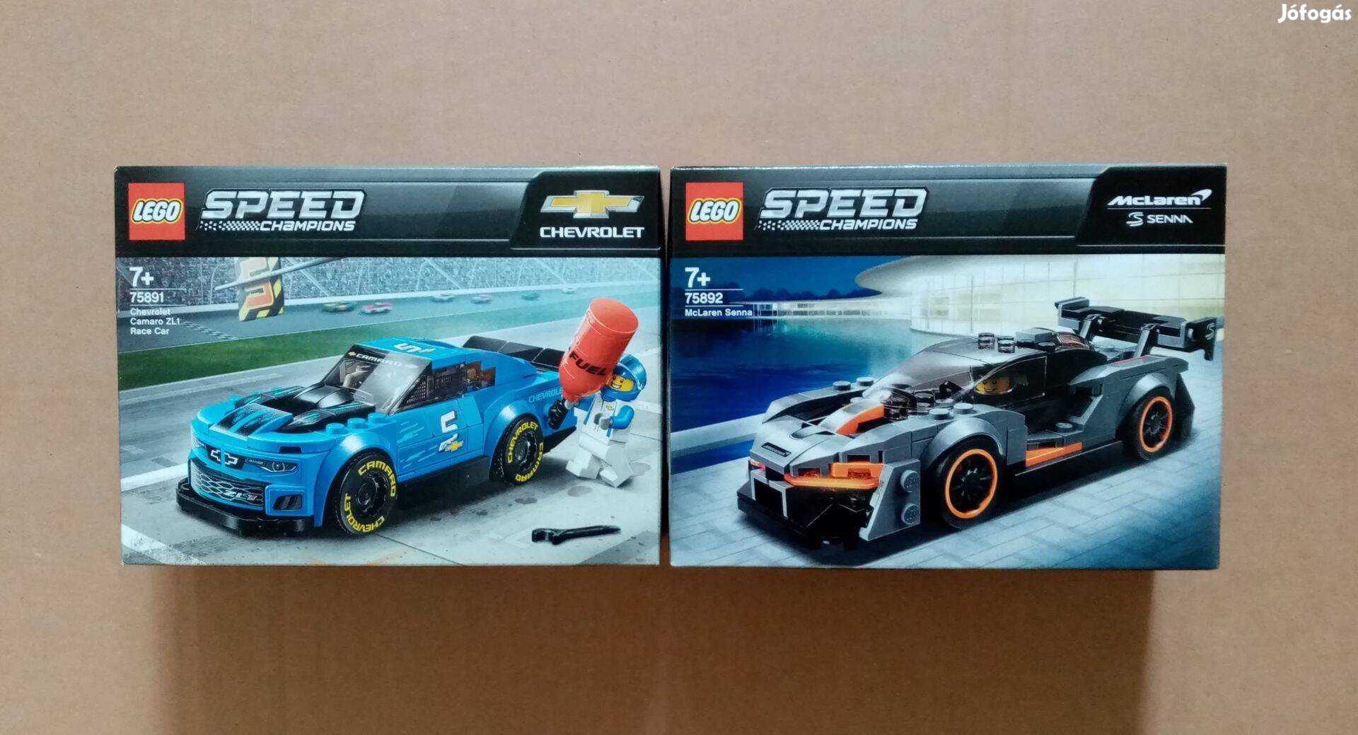 Bontatlan LEGO Speed Champions 75891 Chevrolet + 75892 Mclaren Foxárba