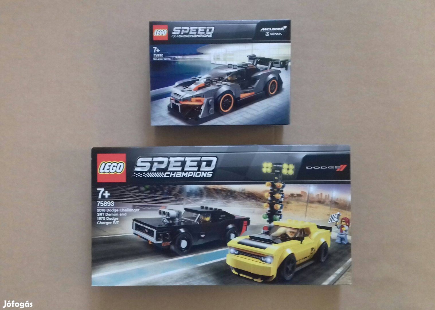 Bontatlan LEGO Speed Champions 75892 Mclaren + 75893 Dodge Fox.az árba