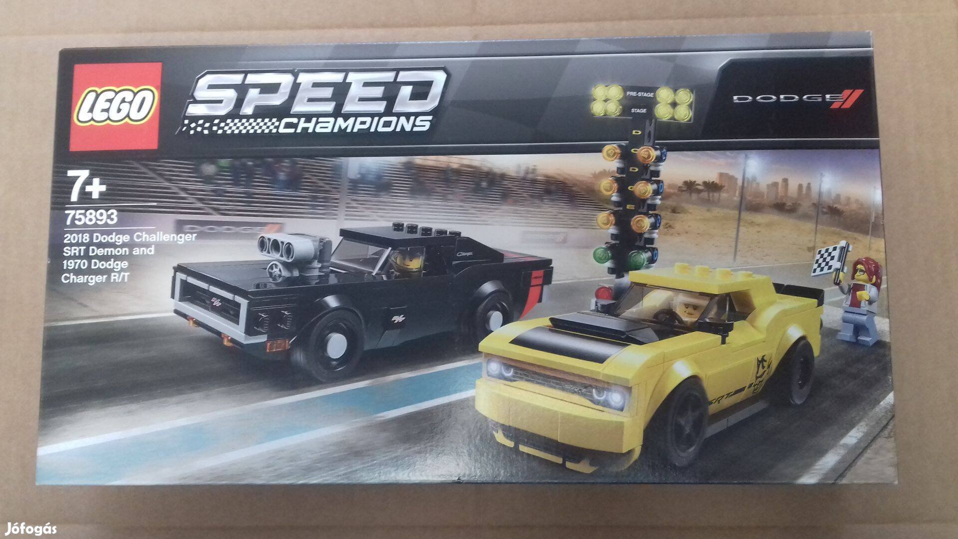 Bontatlan LEGO Speed Champions 75893 Dodge Challenger +Charger Foxárba