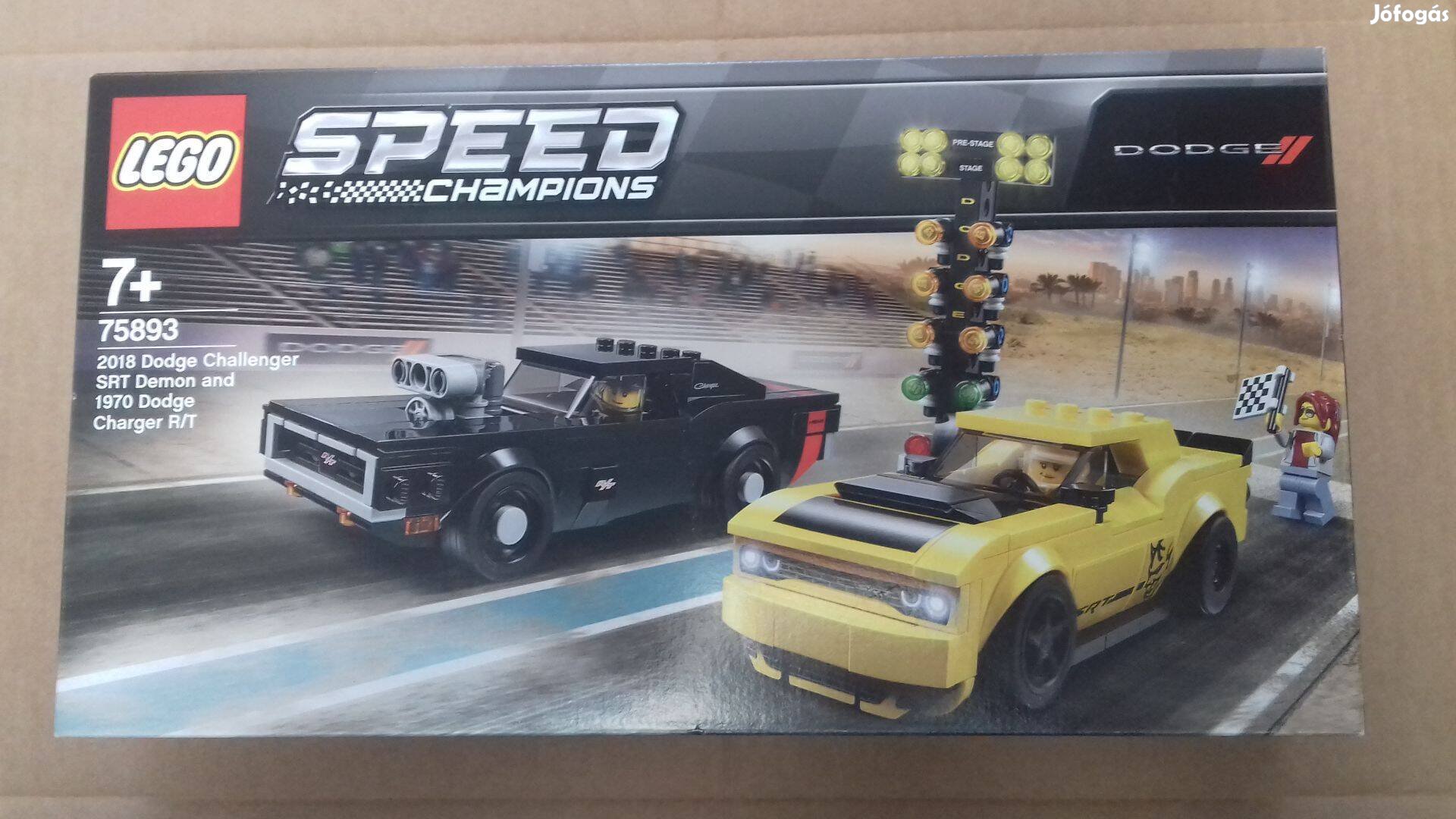 Bontatlan LEGO Speed Champions 75893 Dodge Charger & Challenger Fox.ár