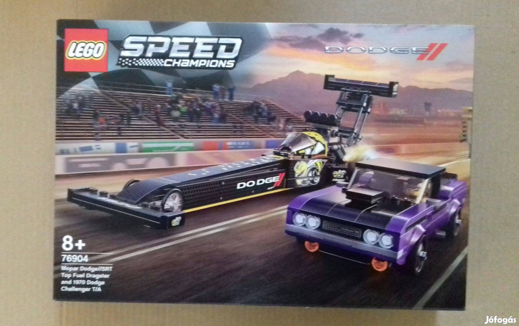 Bontatlan LEGO Speed Champions 76904 Mopar Dodge + Challenger Fox.árba