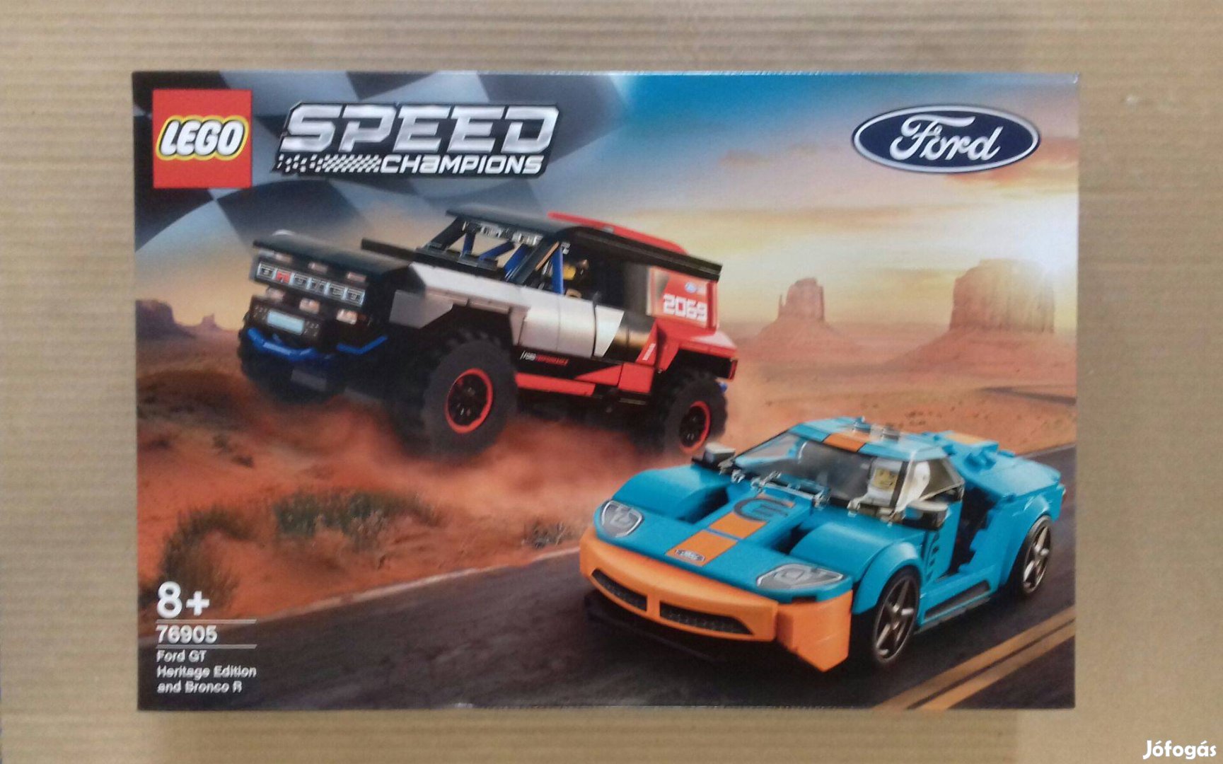 Bontatlan LEGO Speed Champions 76905 Ford GT Heritage & Bronco Foxárba
