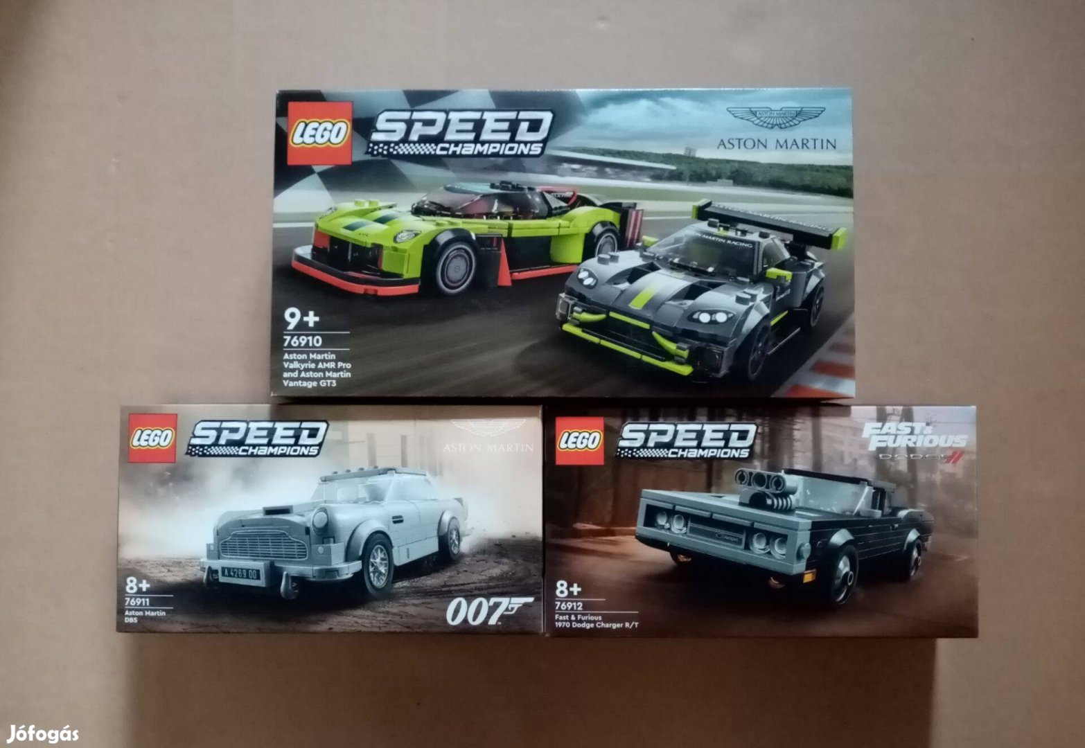 Bontatlan LEGO Speed Champions 76910 + 76911 + 76912 Dodge Fox.az.árba