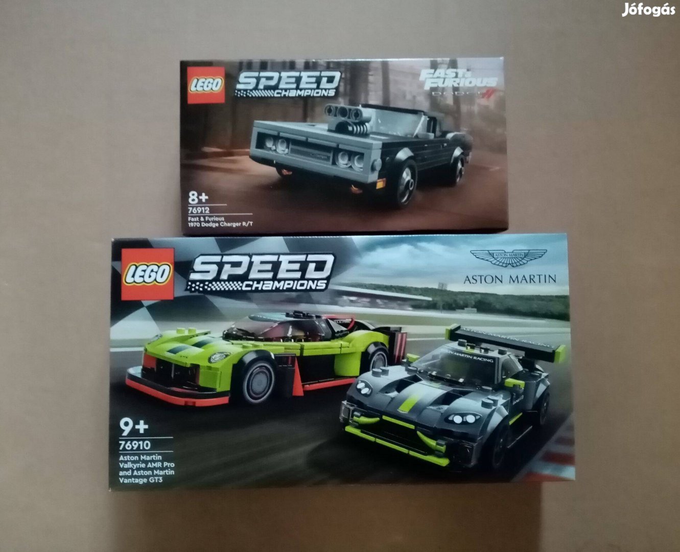 Bontatlan LEGO Speed Champions 76912 Dodge + 76910 Aston Fox.az.árban