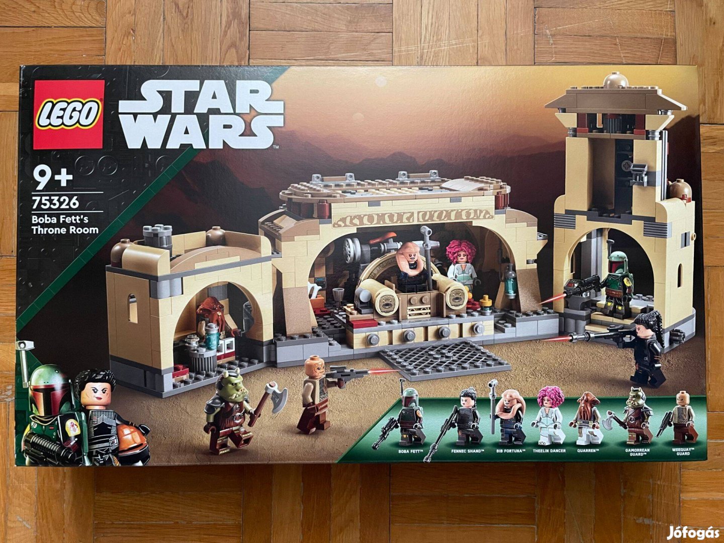 Bontatlan LEGO Star Wars 75326 Boba Fett trónterme
