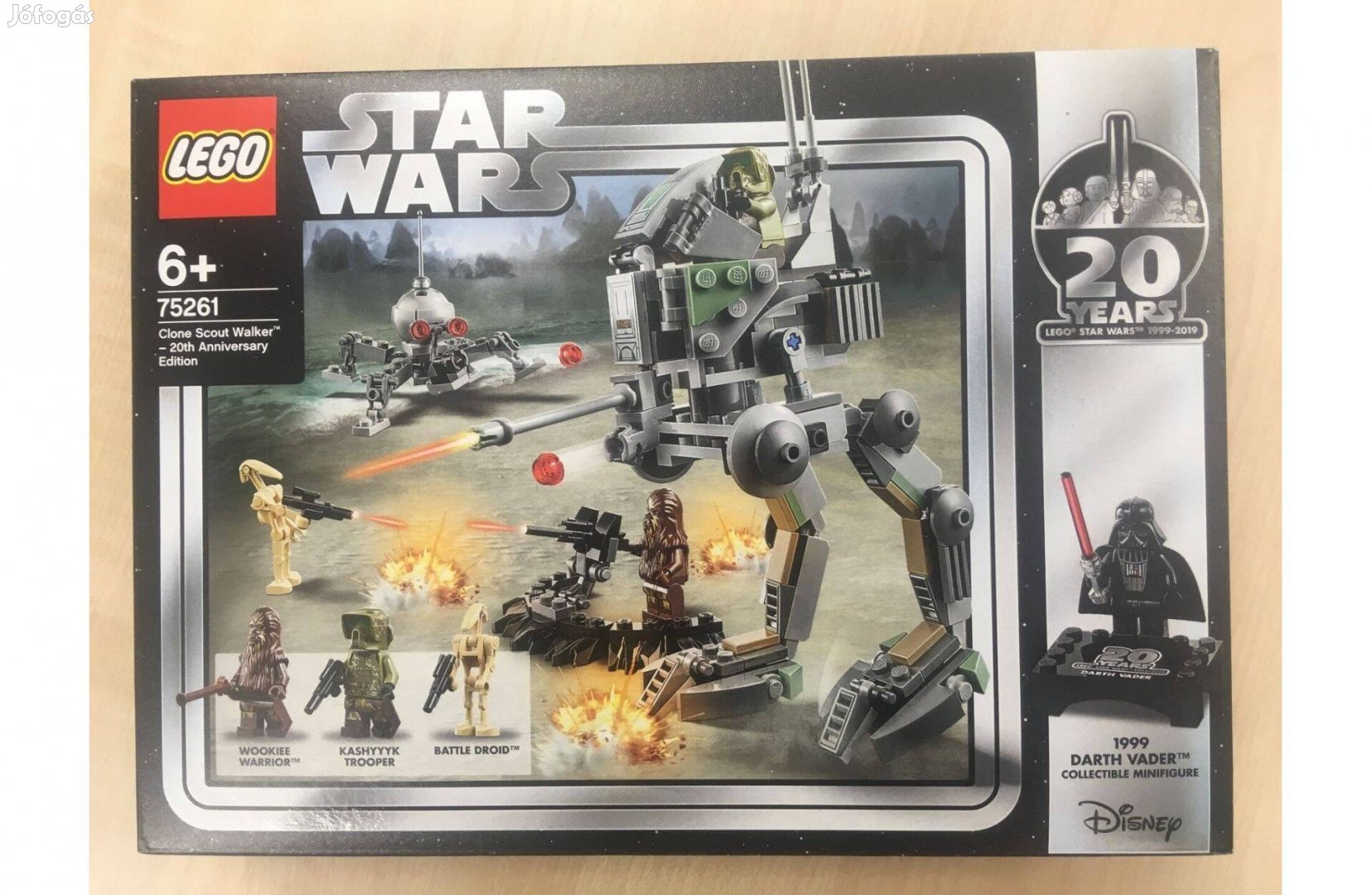 Bontatlan LEGO Star Wars Klón Felderítő Lépegető 20. évf. kiad.(75261)