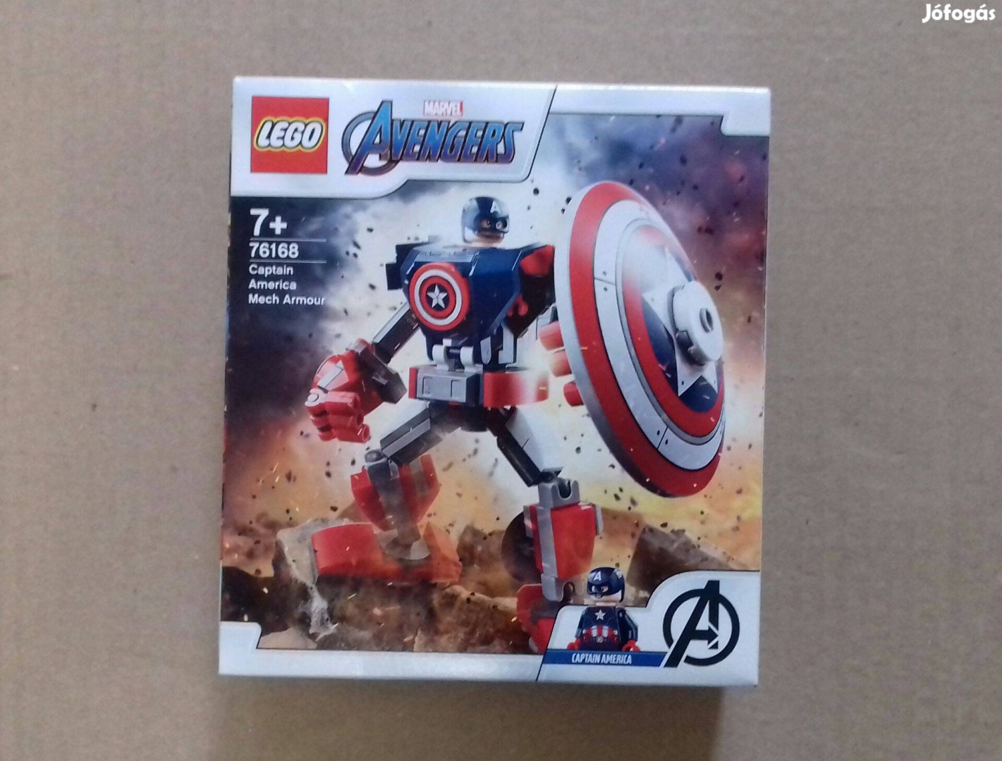 Bontatlan LEGO Super Heroes Avengers 76168 Captain America Mech Foxárb