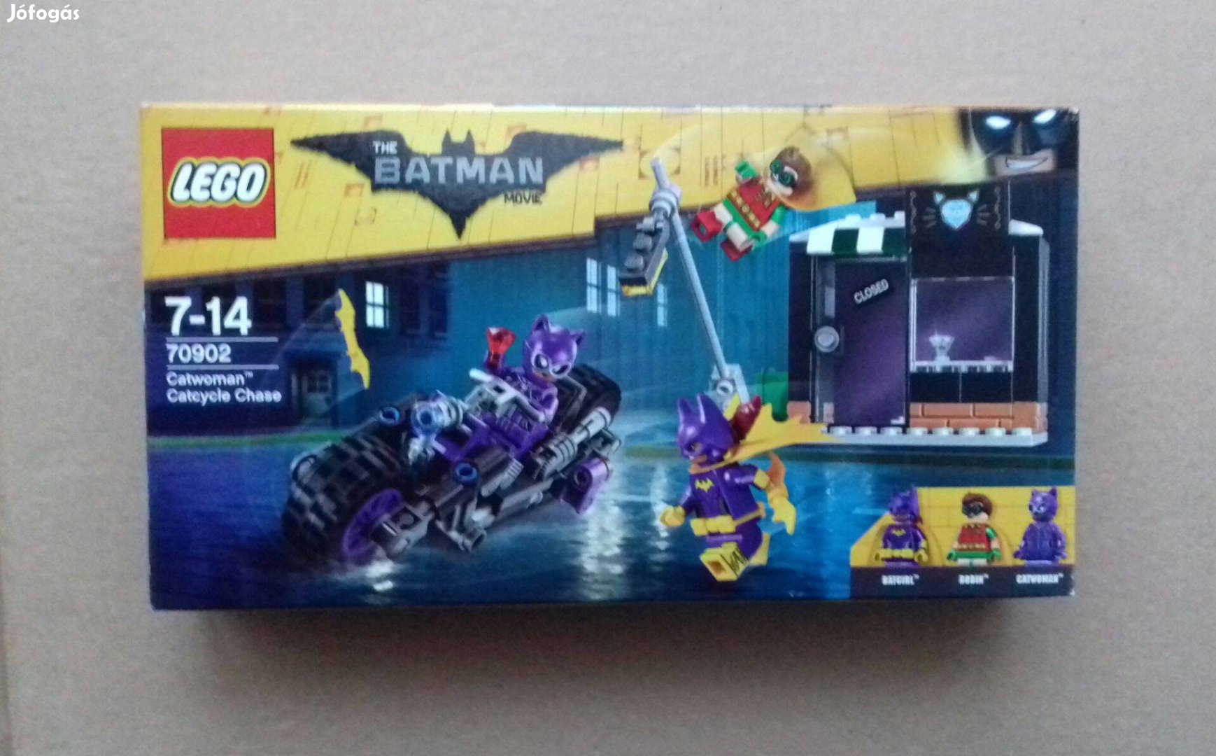Bontatlan LEGO Super Heroes Batman Movie 70902 Macskanő motoros utánvé