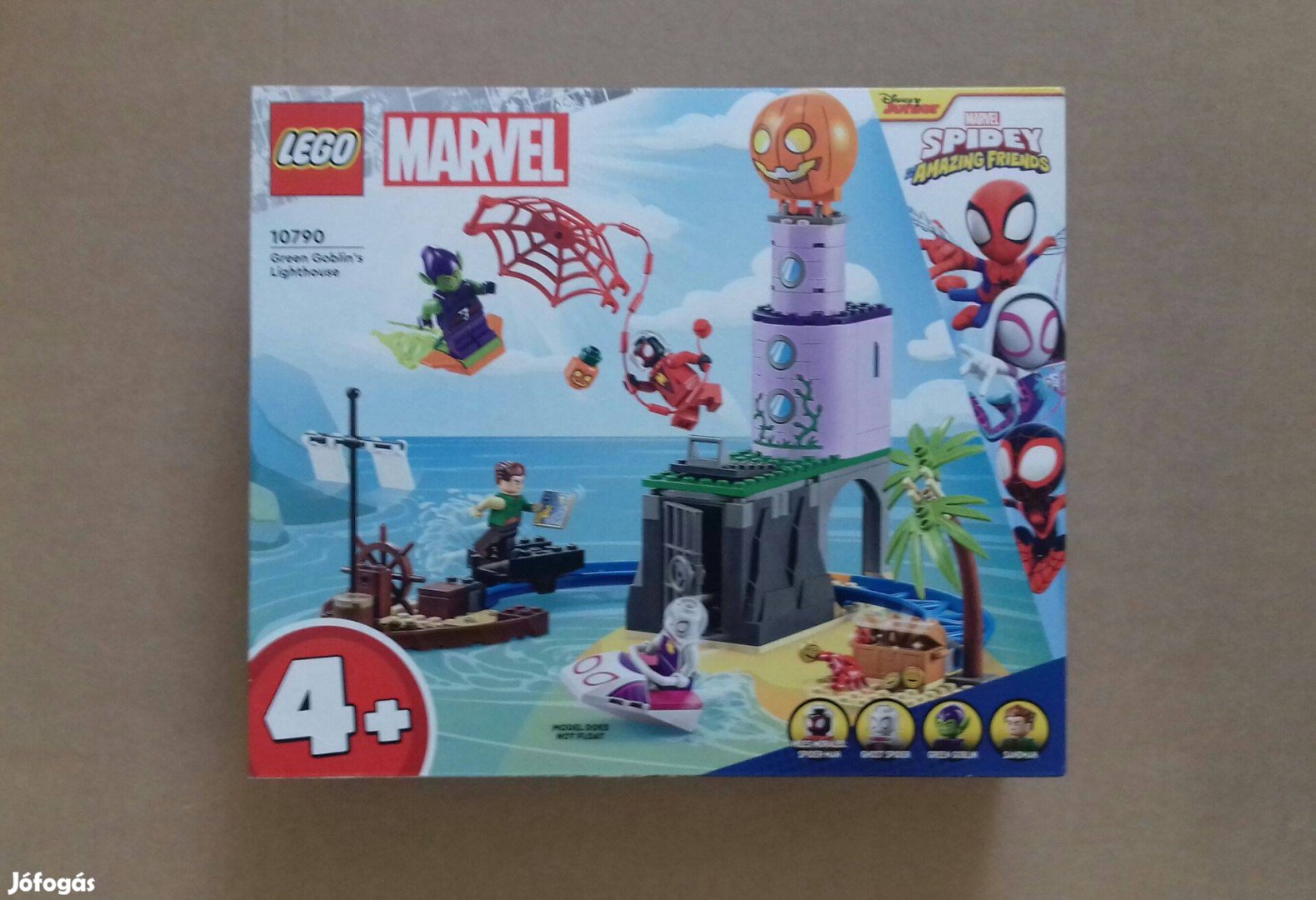 Bontatlan LEGO Super Heroes Marvel Spiderman 10790 Pókcsapat és Zöld M