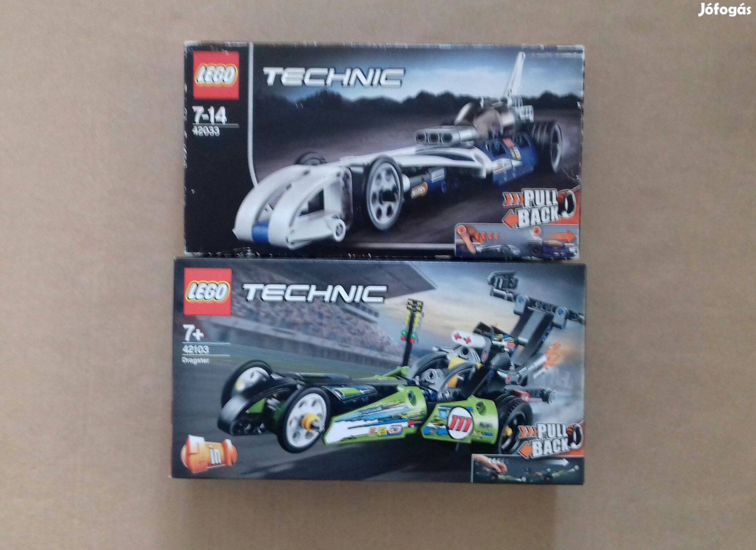 Bontatlan LEGO Technic 42033 Csúcstartó + 42103 Dragster. Fox.az árban