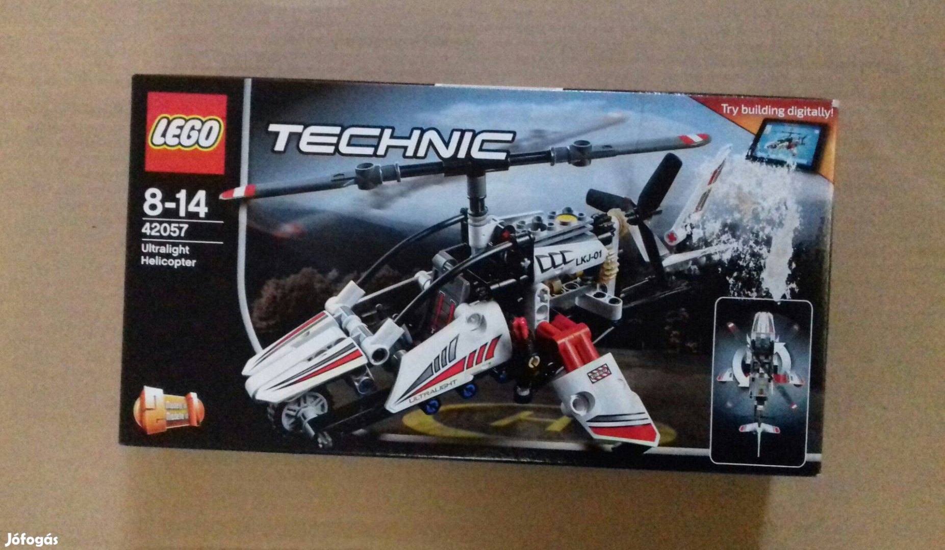 Bontatlan LEGO Technic 42057 Ultrakönnyű helikopter Creator City Foxár