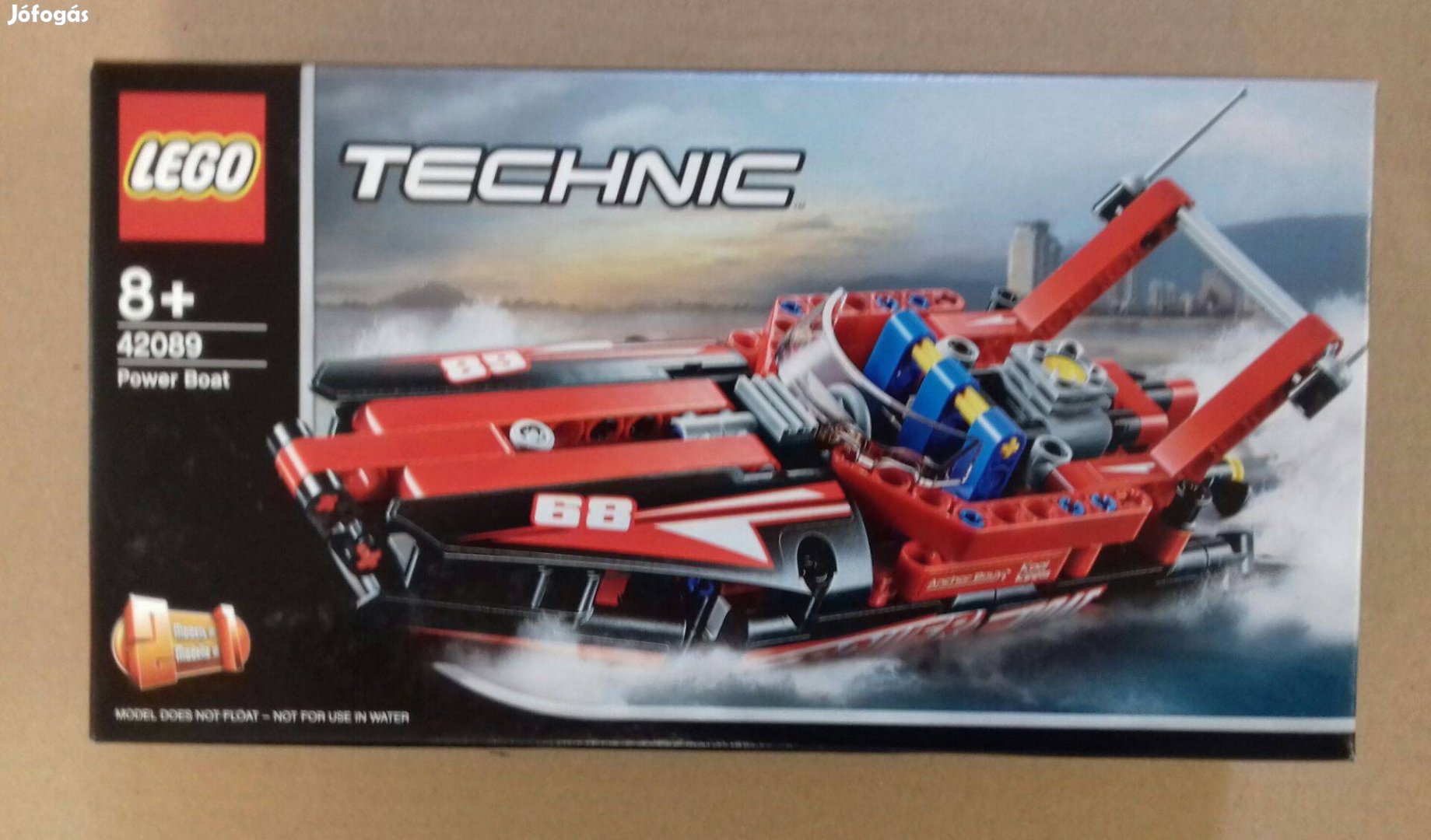 Bontatlan LEGO Technic 42089 Motorcsónak / hydroplán Utánvét GLS Foxpo