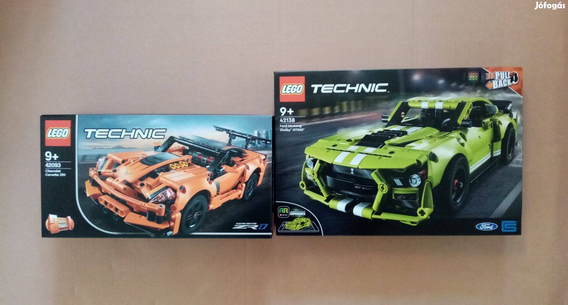 Bontatlan LEGO Technic 42093 Corvette + 42138 Ford Mustang Fox.az árba