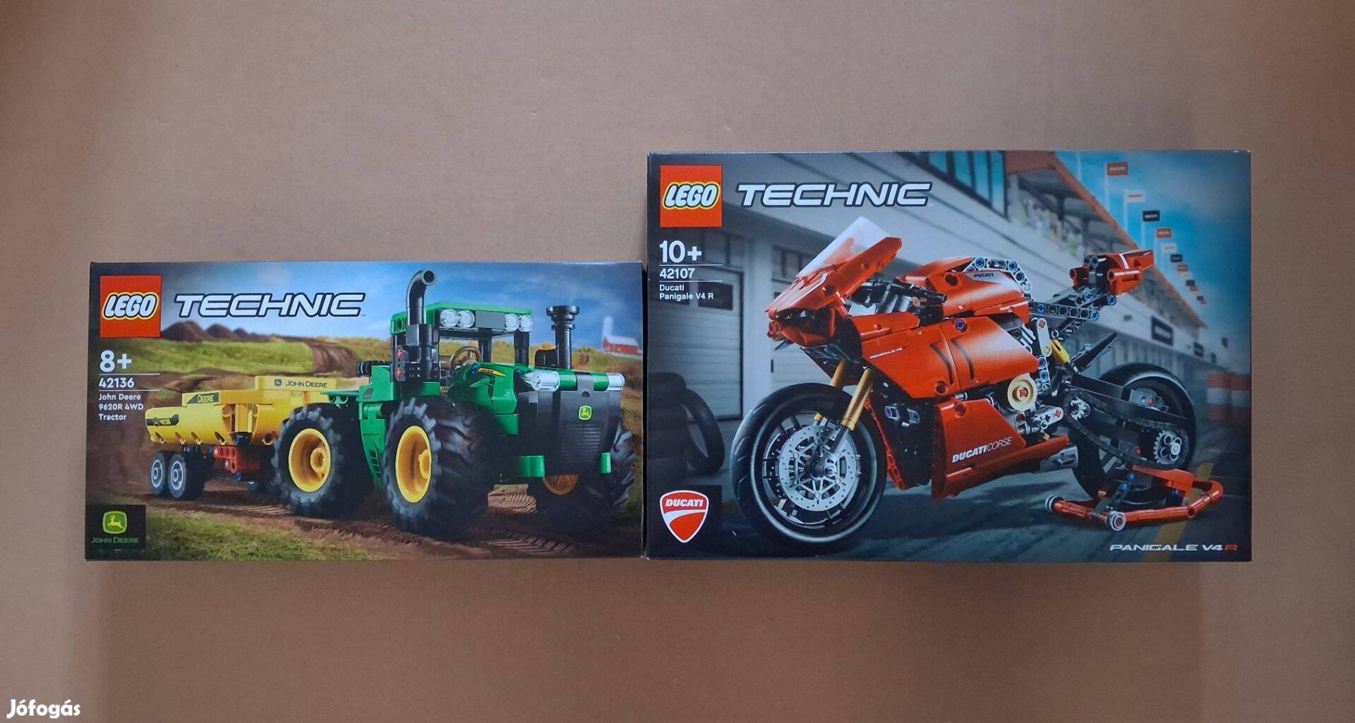 Bontatlan LEGO Technic 42107 Ducati 42136 John Deere