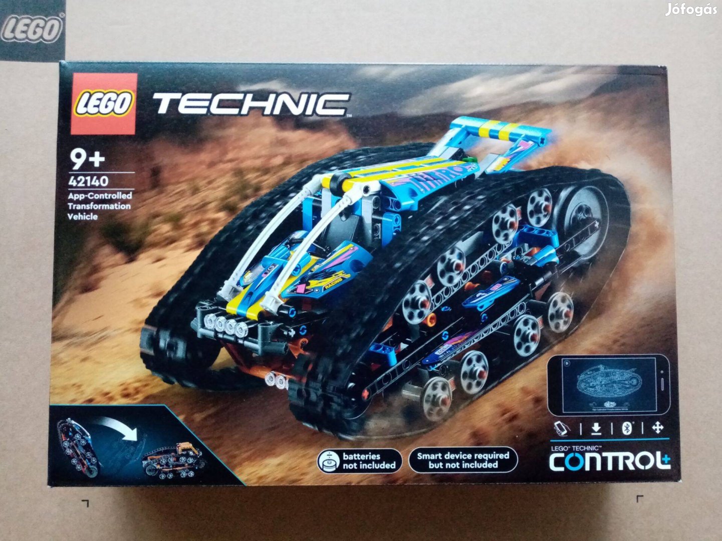 Bontatlan LEGO Technic 42140 Applikációval irányítható átalakító utánv