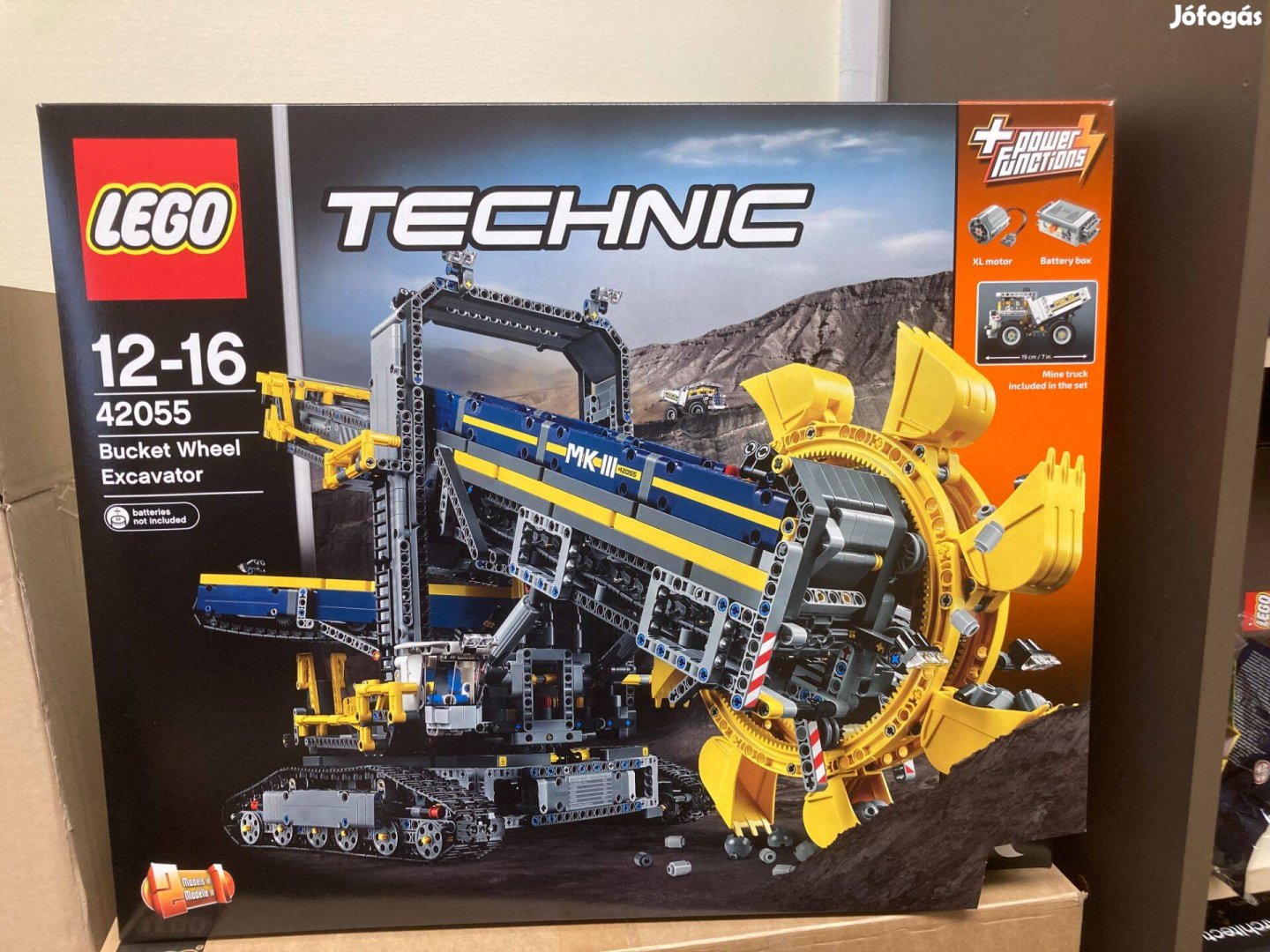 Bontatlan LEGO Technic - Lapátkerekes kotrógép (42055)