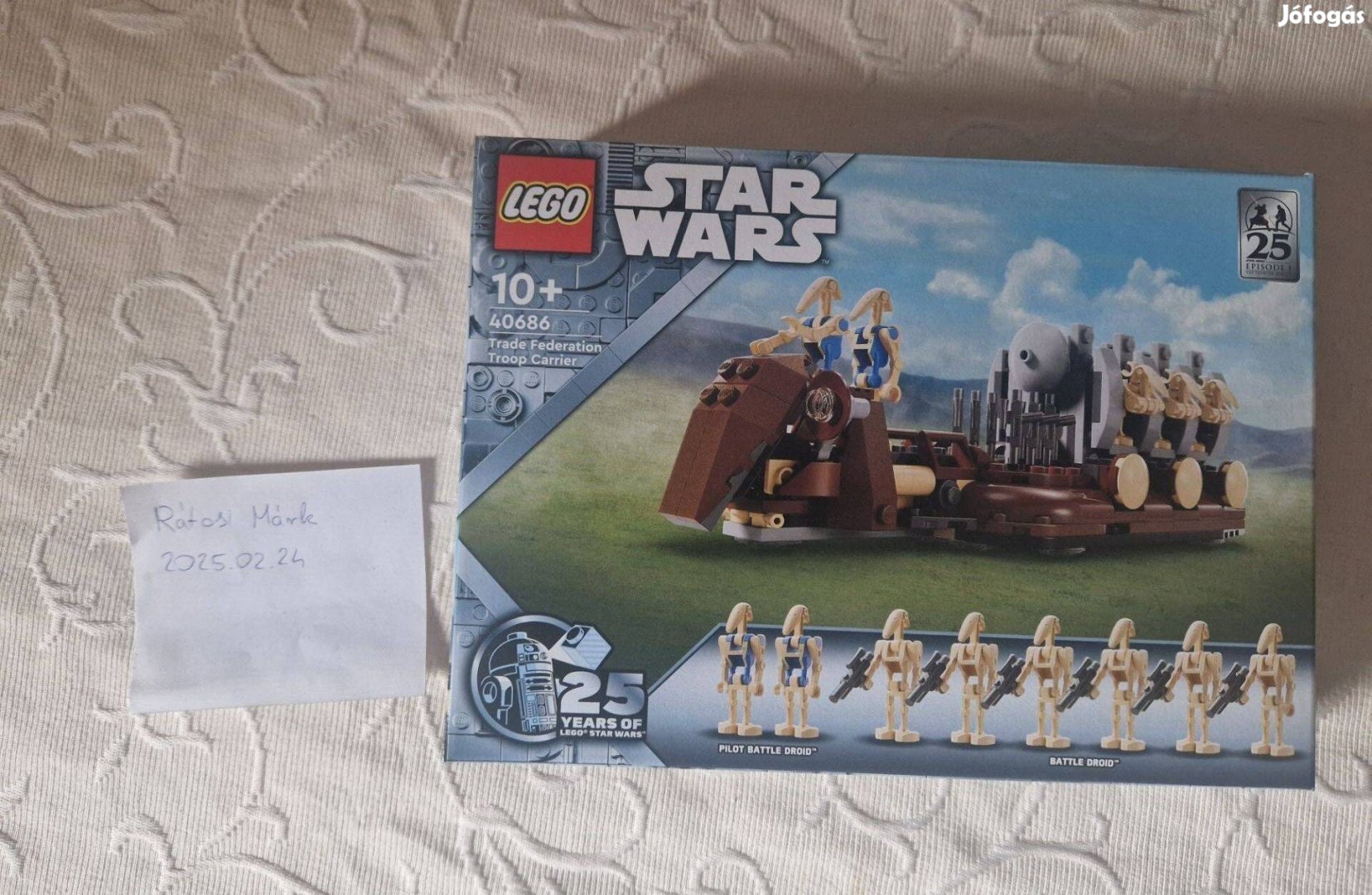 Bontatlan Lego 40686 Kereskedelmi szövetség csapatszállítója