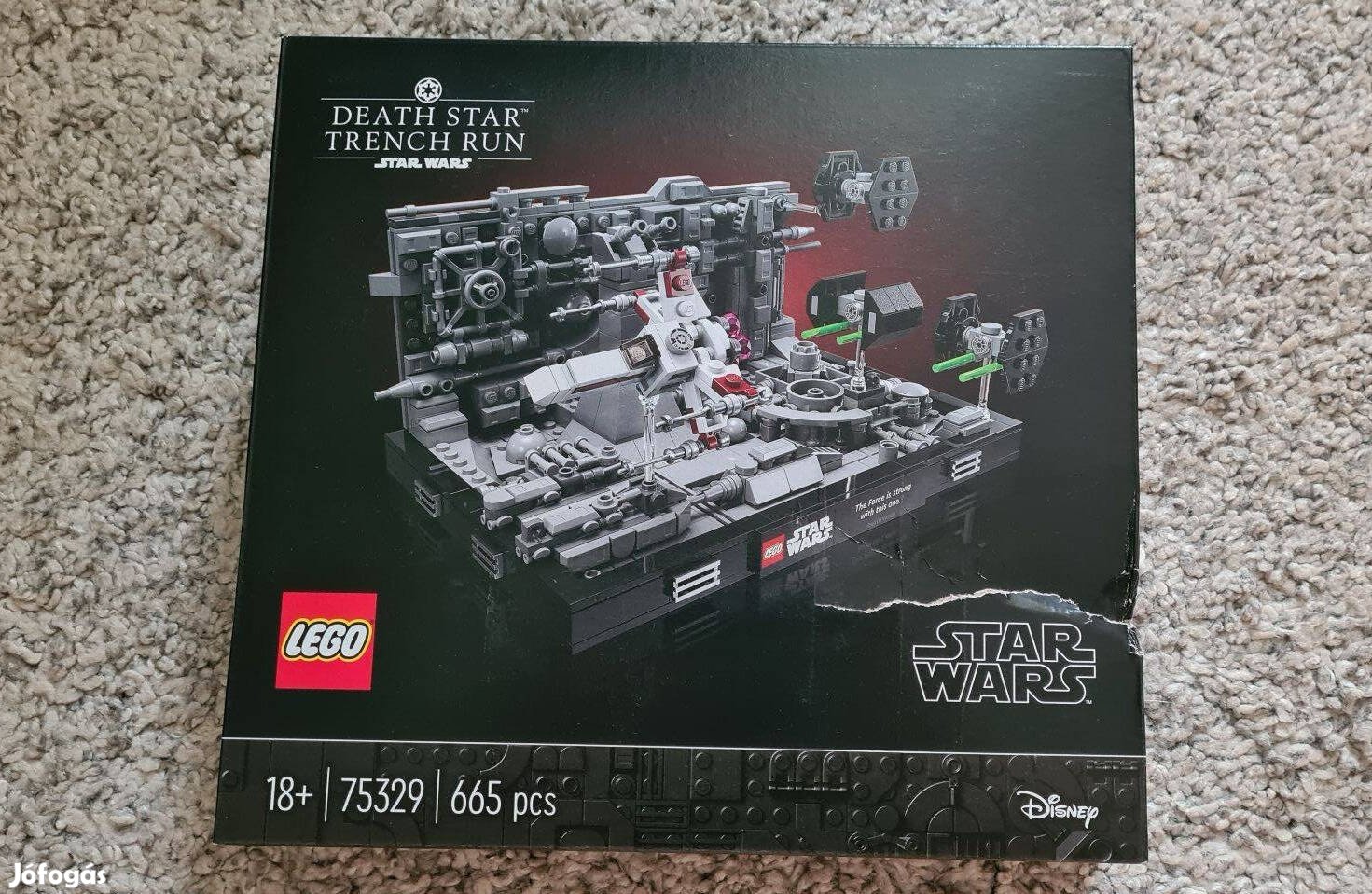 Bontatlan Lego 75329 Star Wars dioráma