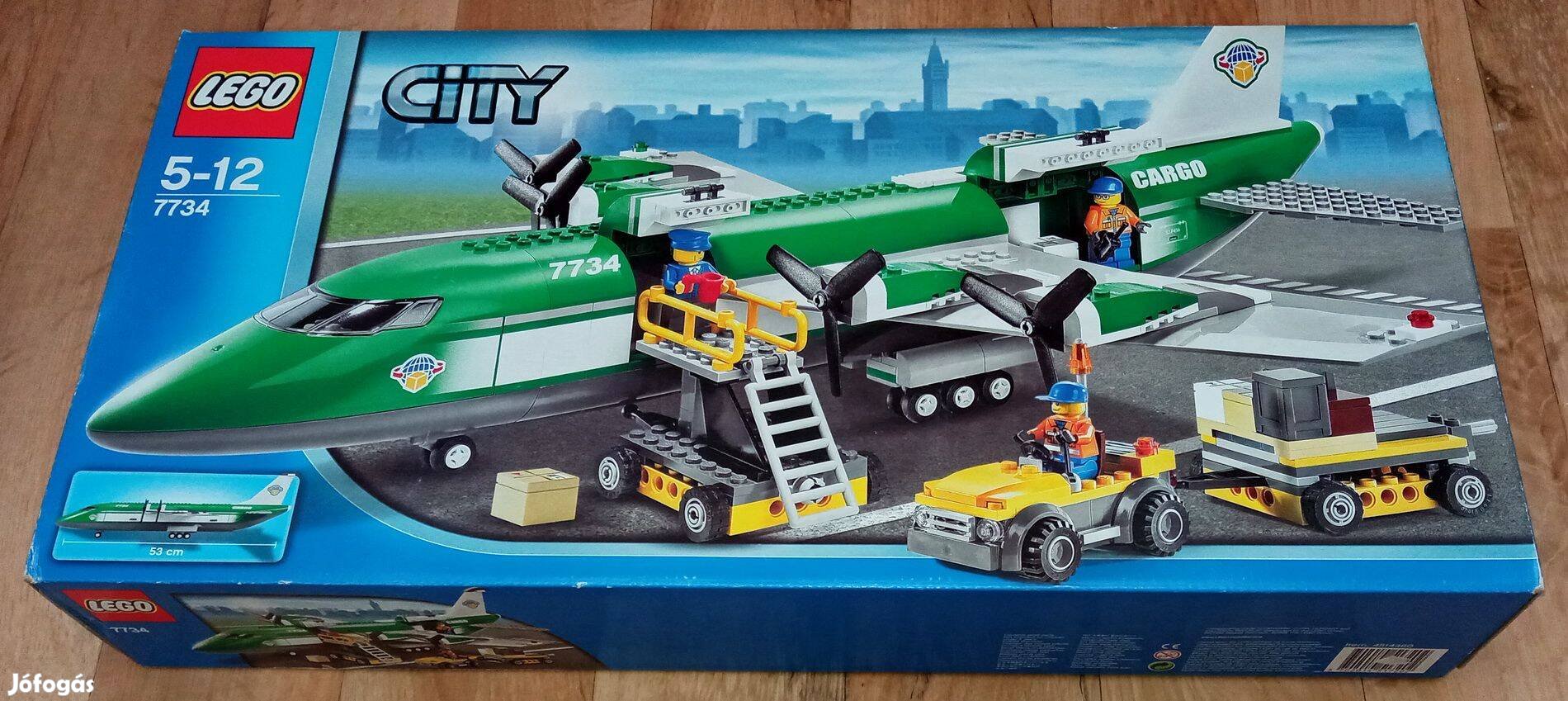 Bontatlan Lego City 7734 Cargo Plane készlet (2008)