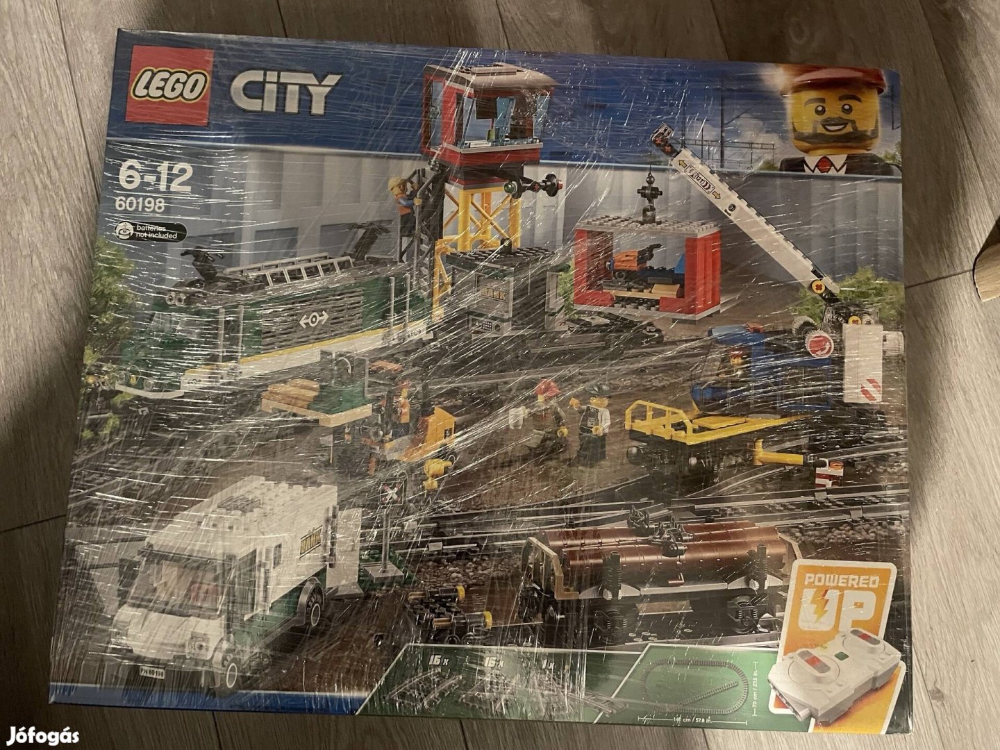 Bontatlan Lego City Tehervonat, 60198