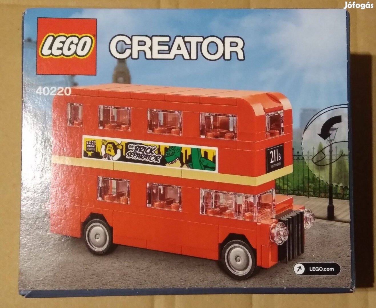 Bontatlan Lego Creator 40220 Londoni busz