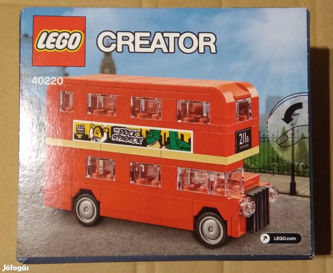 Bontatlan Lego Creator 40220 Londoni busz