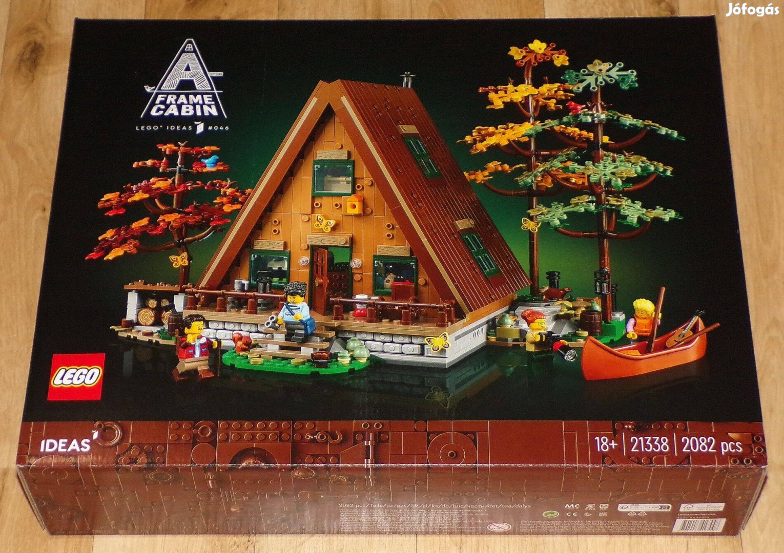 Bontatlan Lego Ideas 21338 A-Frame Cabin készlet