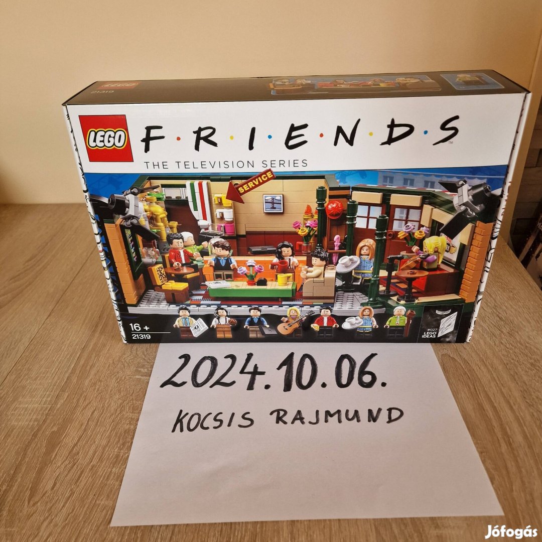 Bontatlan Lego Ideas Jóbarátok Central Perk kávézó 21319