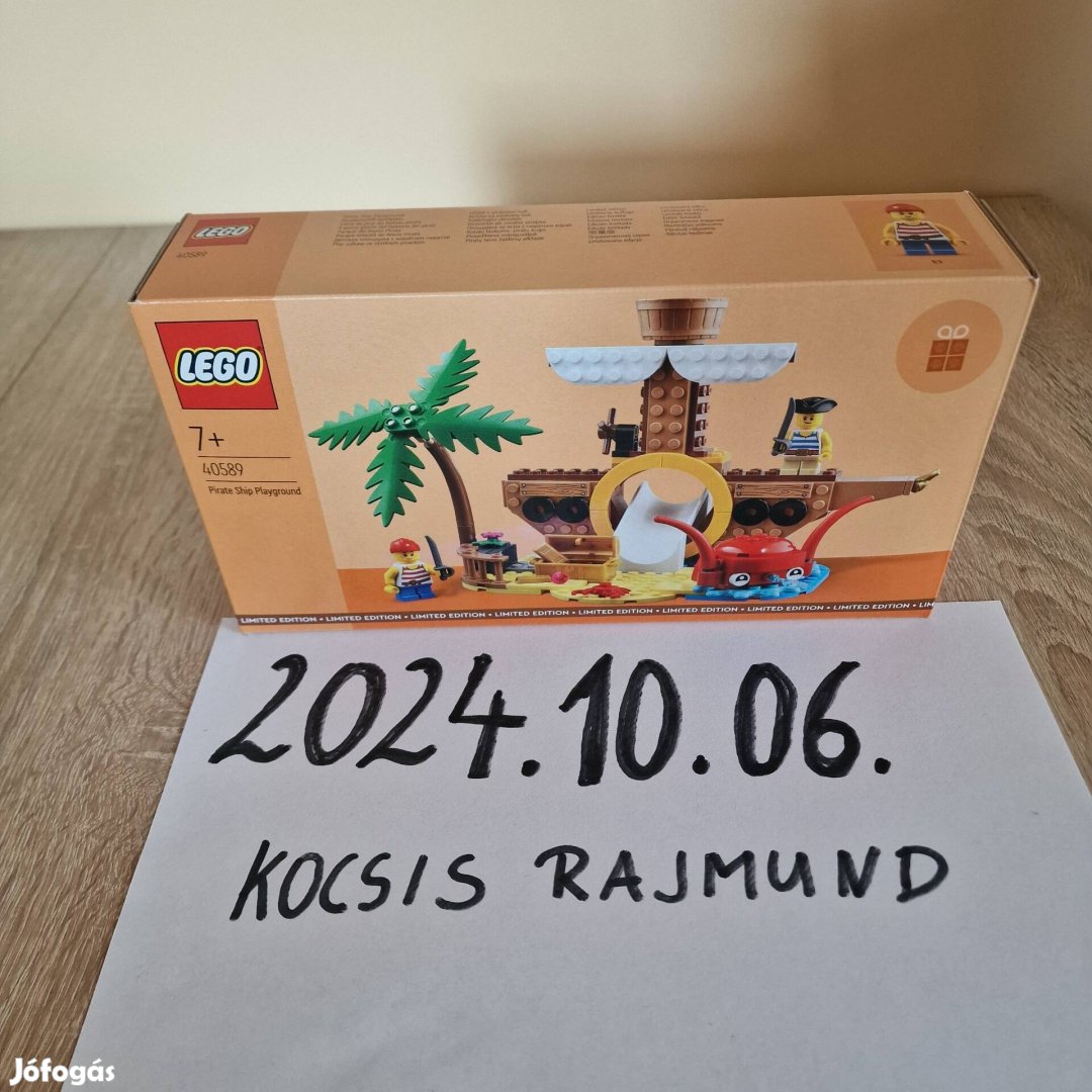 Bontatlan Lego Kalózhajós játszótér 40589 Limitált 