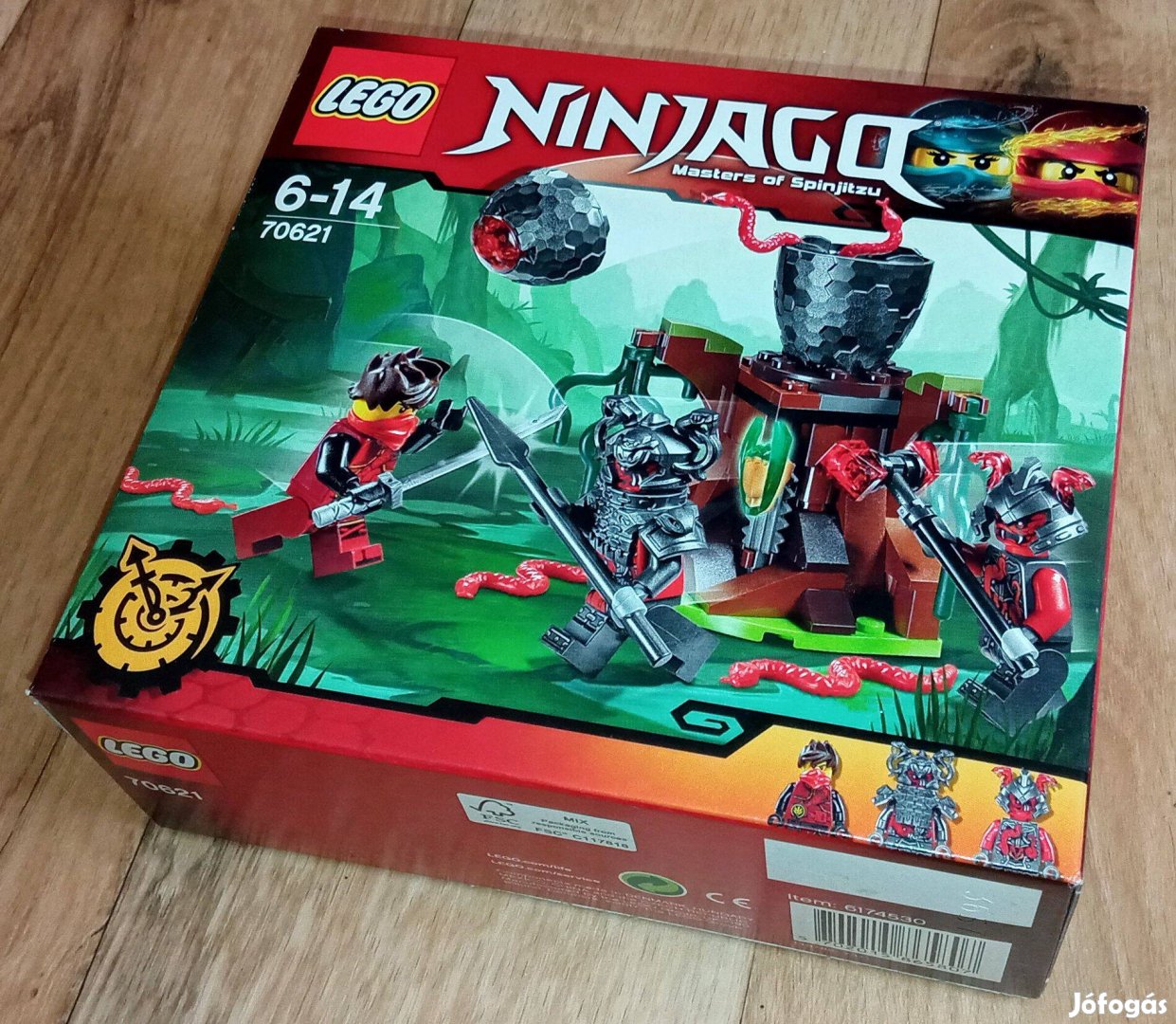 Bontatlan Lego Ninjago 70604 The Vermillion Attack készlet