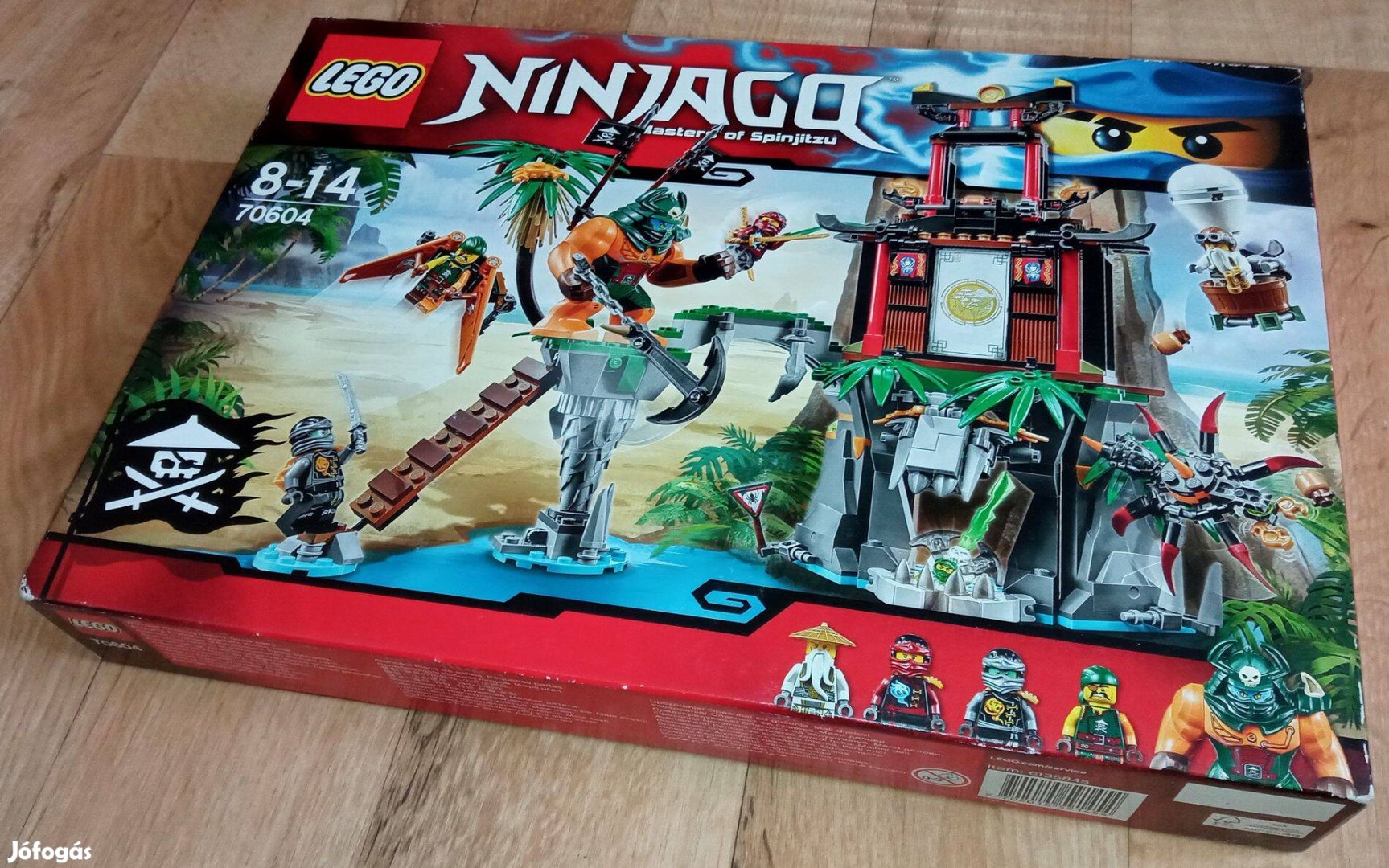 Bontatlan Lego Ninjago 70604 Tiger Widow Island készlet