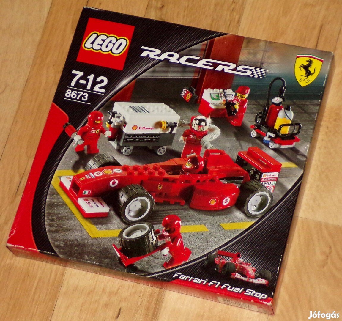 Bontatlan Lego Racers 8673 Ferrari F1 Fuel Stop készlet