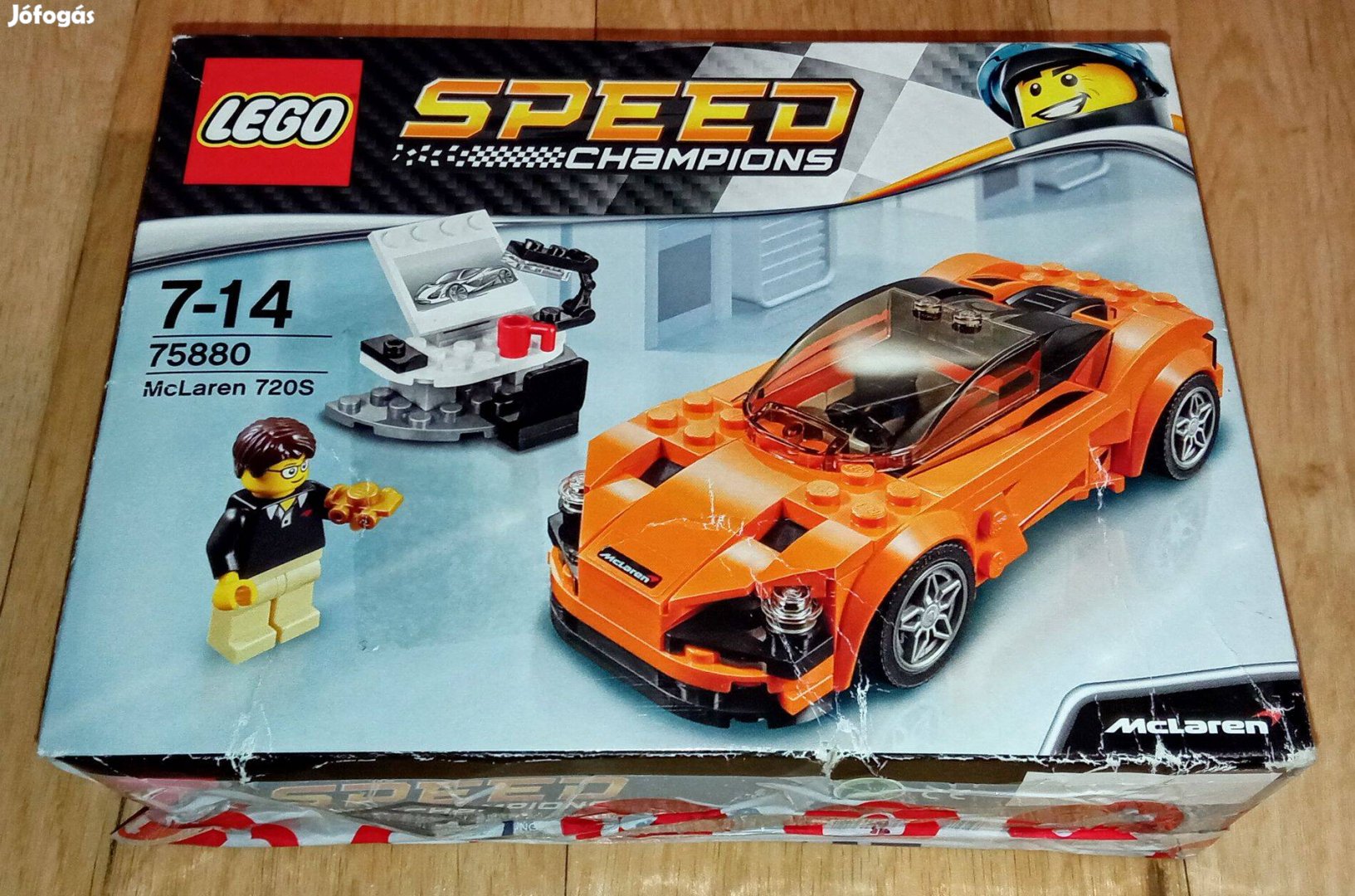 Bontatlan Lego Speed Champions 75880 Mclaren 720S készlet