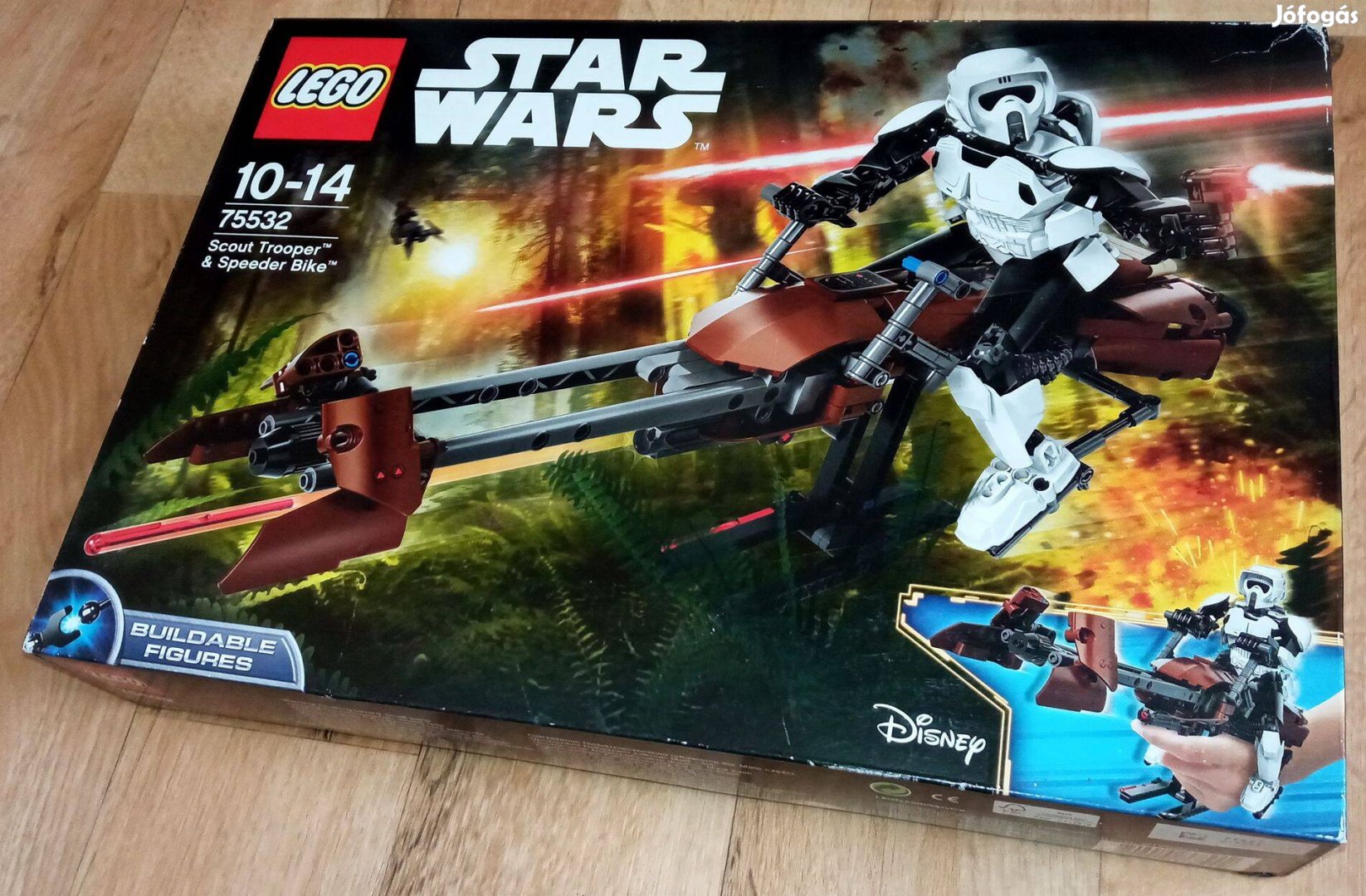 Bontatlan Lego Star Wars 75532 Scout Trooper & Speeder Bike készlet