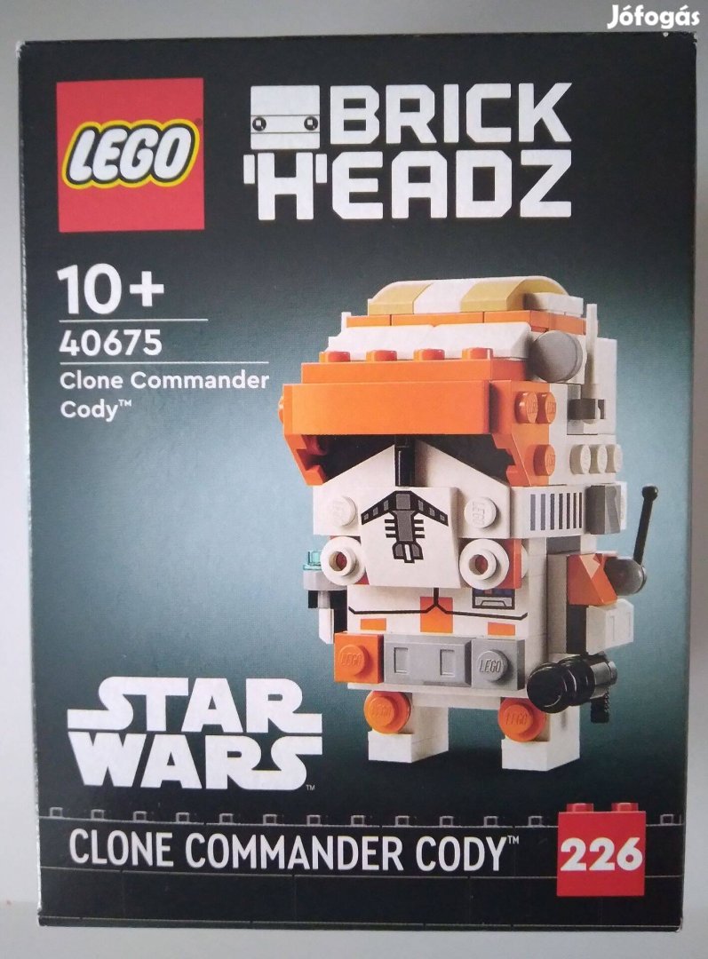 Bontatlan Lego Star Wars Brick Headz 40675 Cody klónparancsnok