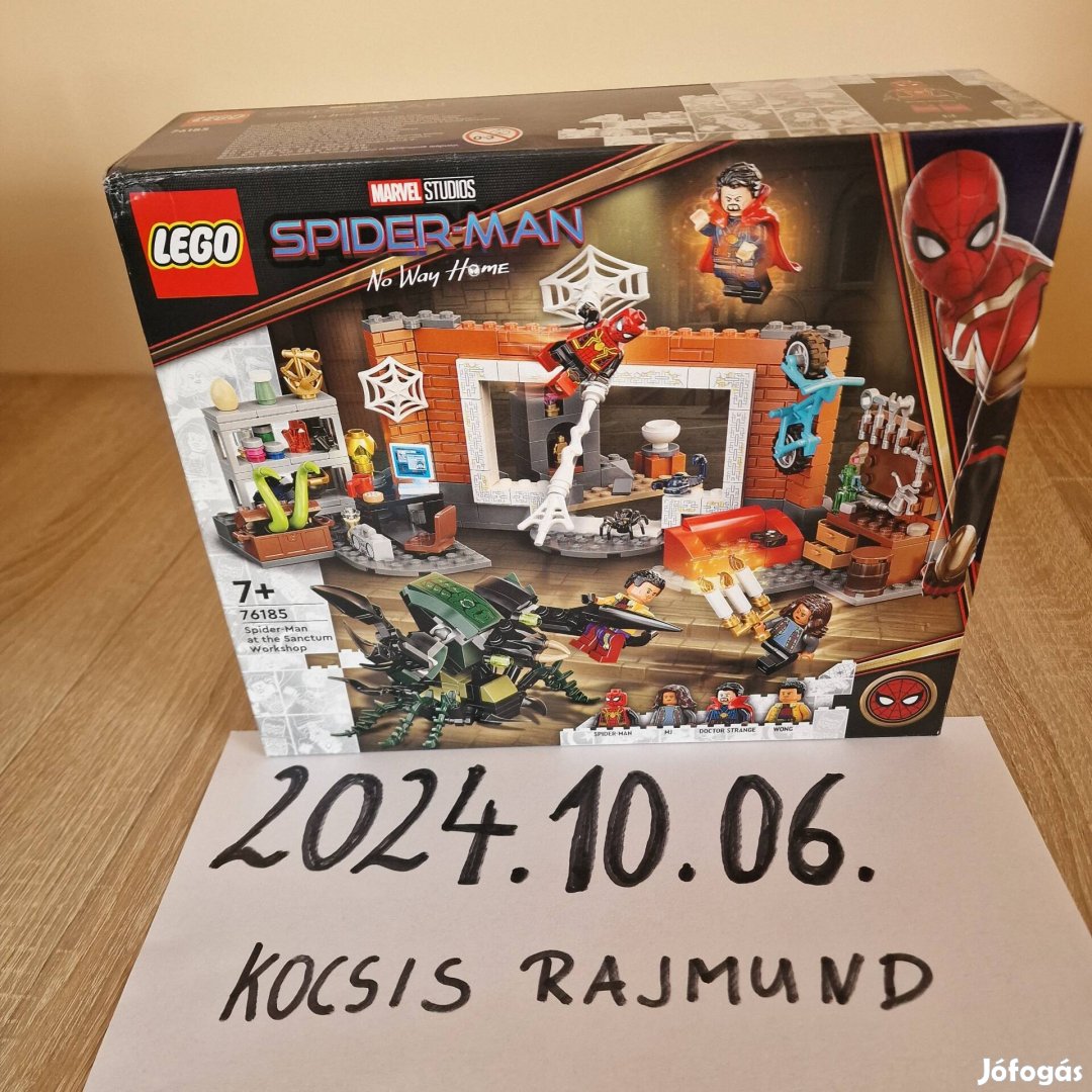 Bontatlan Lego Superheroes 76185 Pókember a Sanctum..