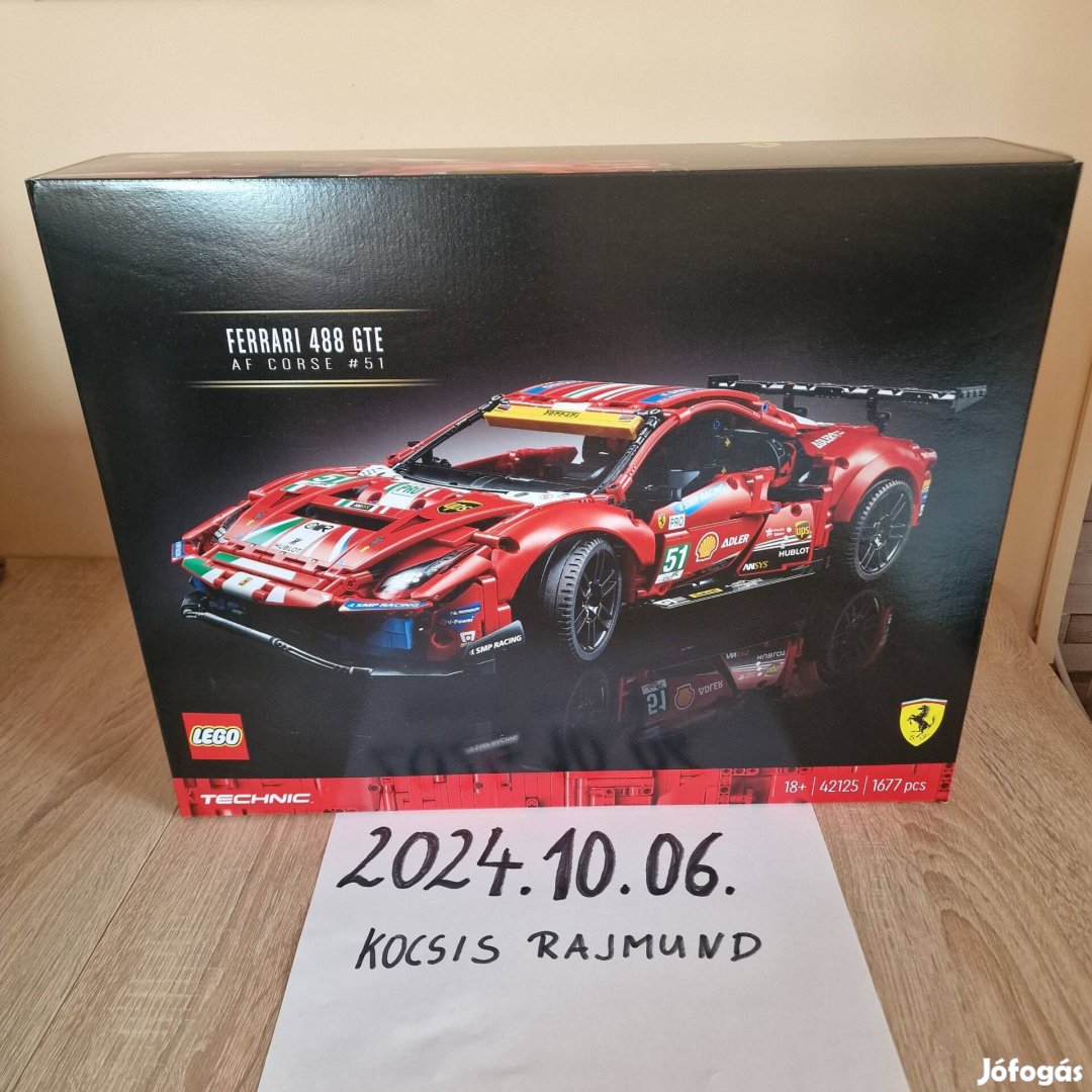 Bontatlan Lego Technic 42125 Ferrari 488 GTE 