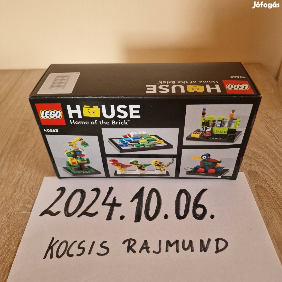 Bontatlan Lego Tisztelgés a Lego House előtt 40563 Limitált 